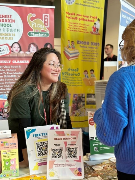 玩中文校長陳盈慈 與多位教育者、機構、商家、社會服務者及英國本地和海外家庭分享台灣華語的豐富，展示玩中文特有華語教學，促進最佳台灣國際交流！