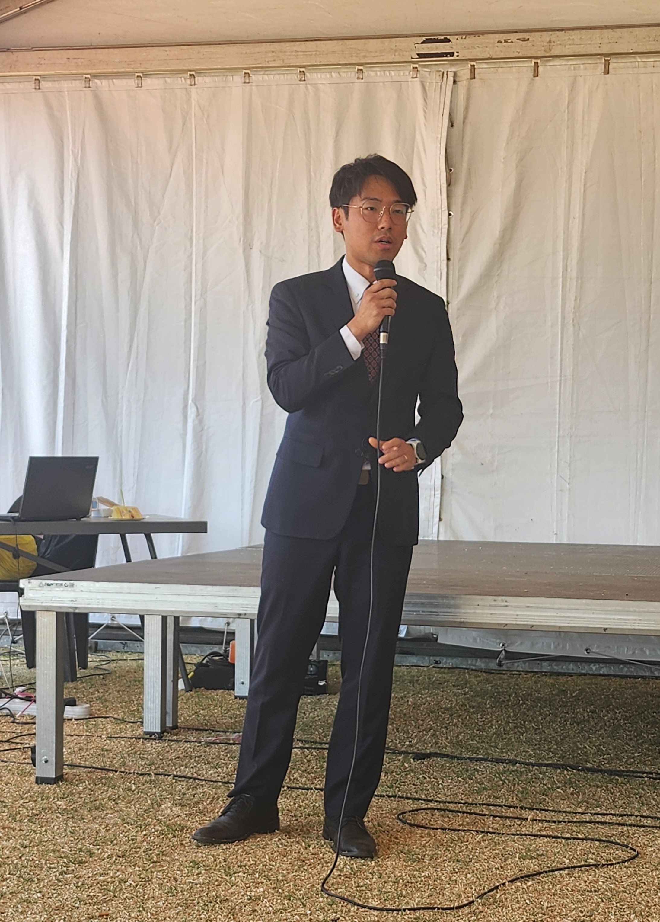 僑務組曾權榮秘書致詞