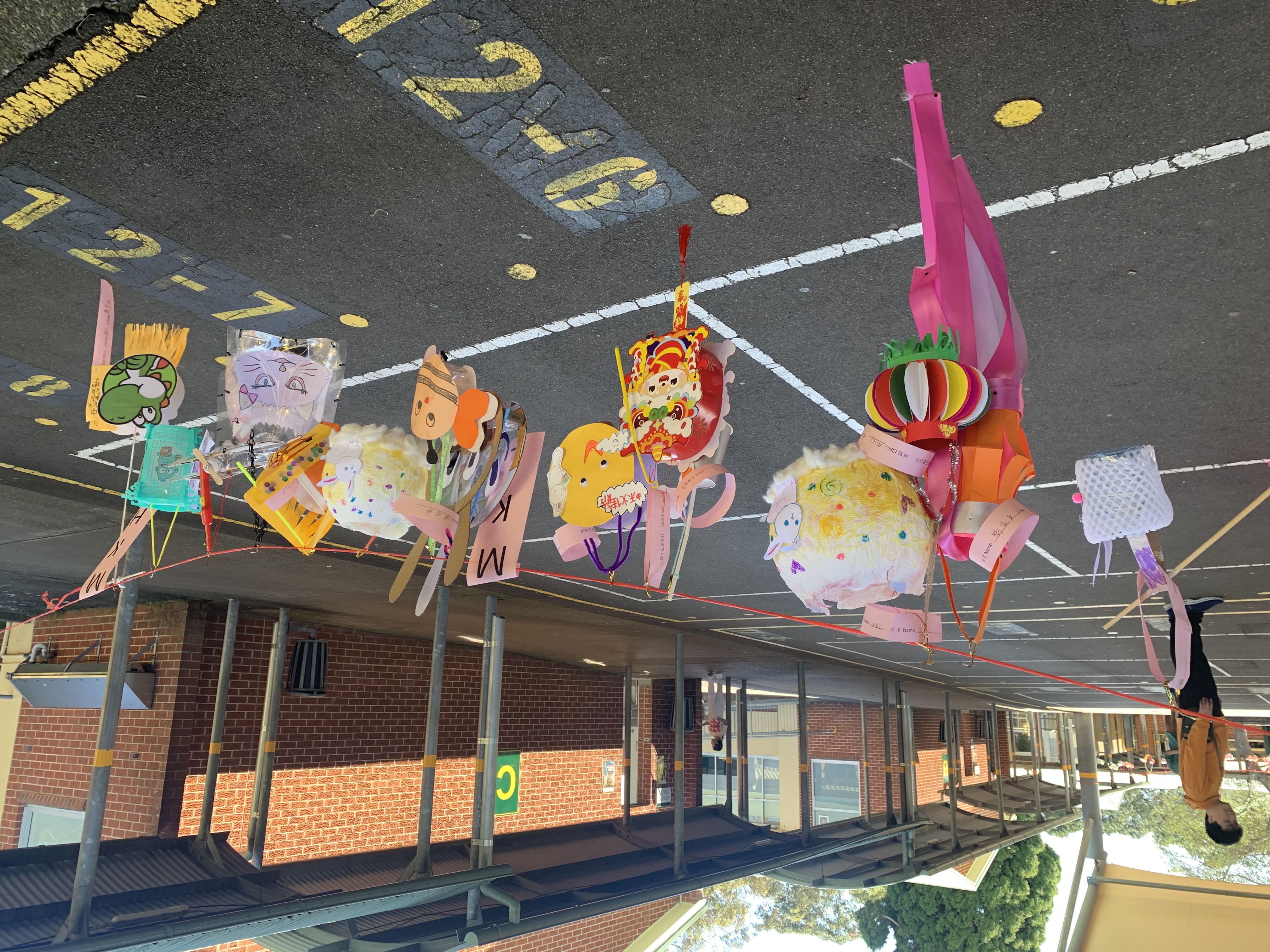 學生自製燈籠之二