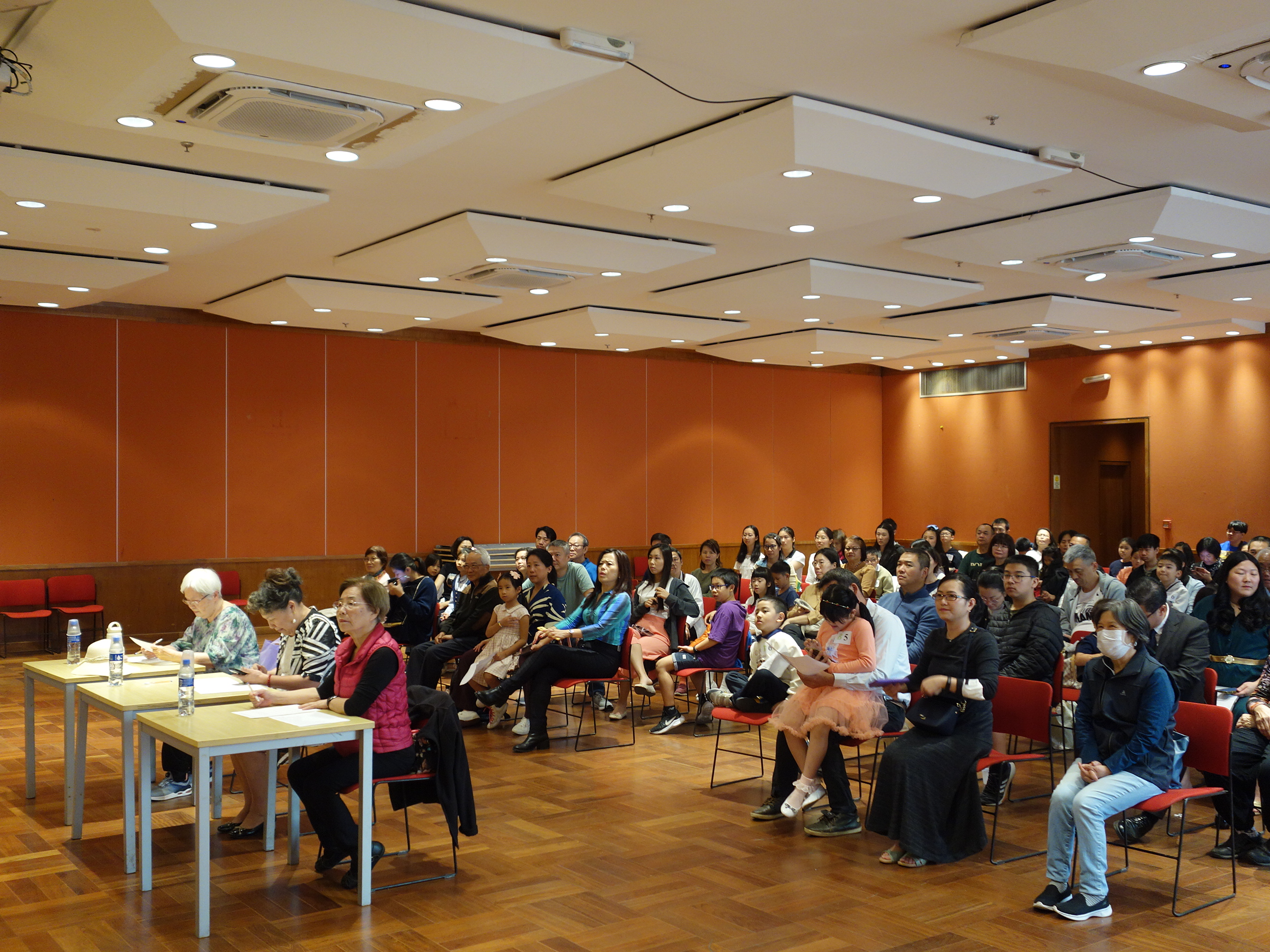 下午華人組 比賽現場