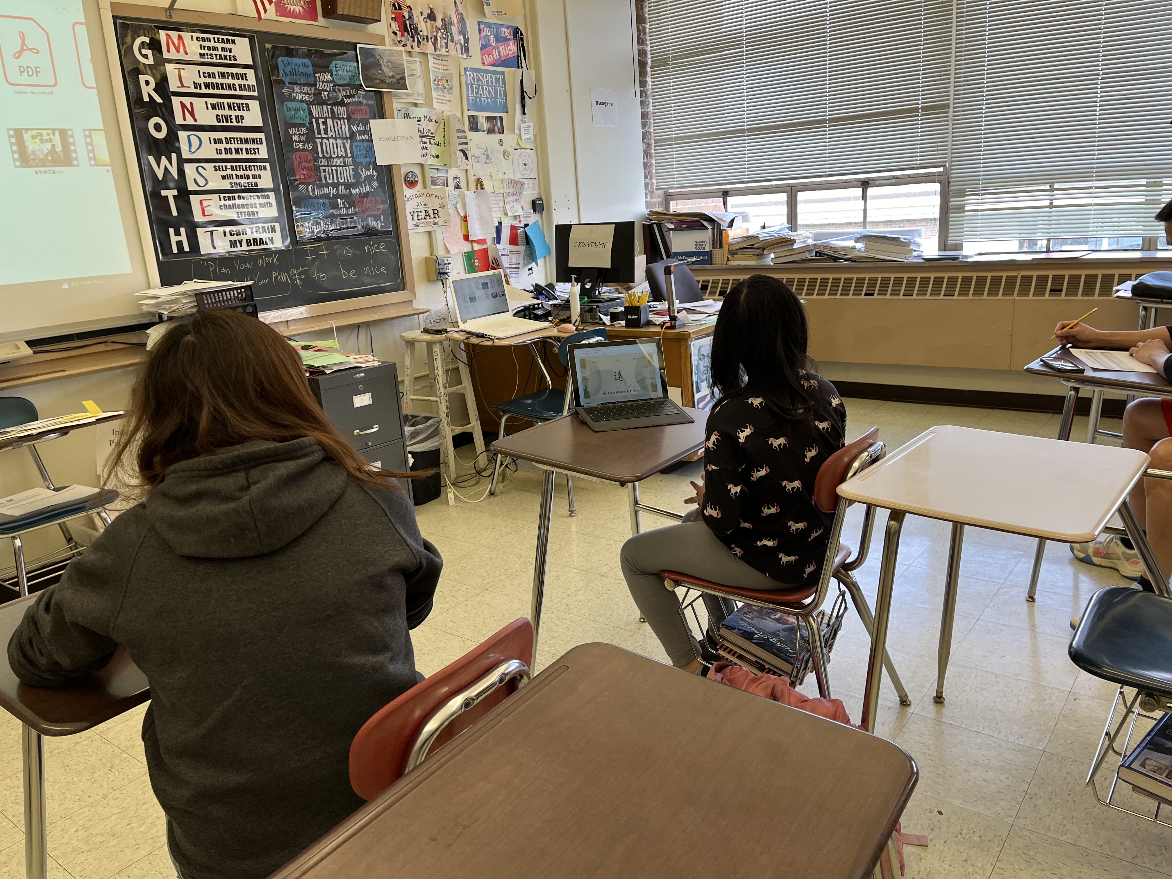 四年級同學識字識詞考試