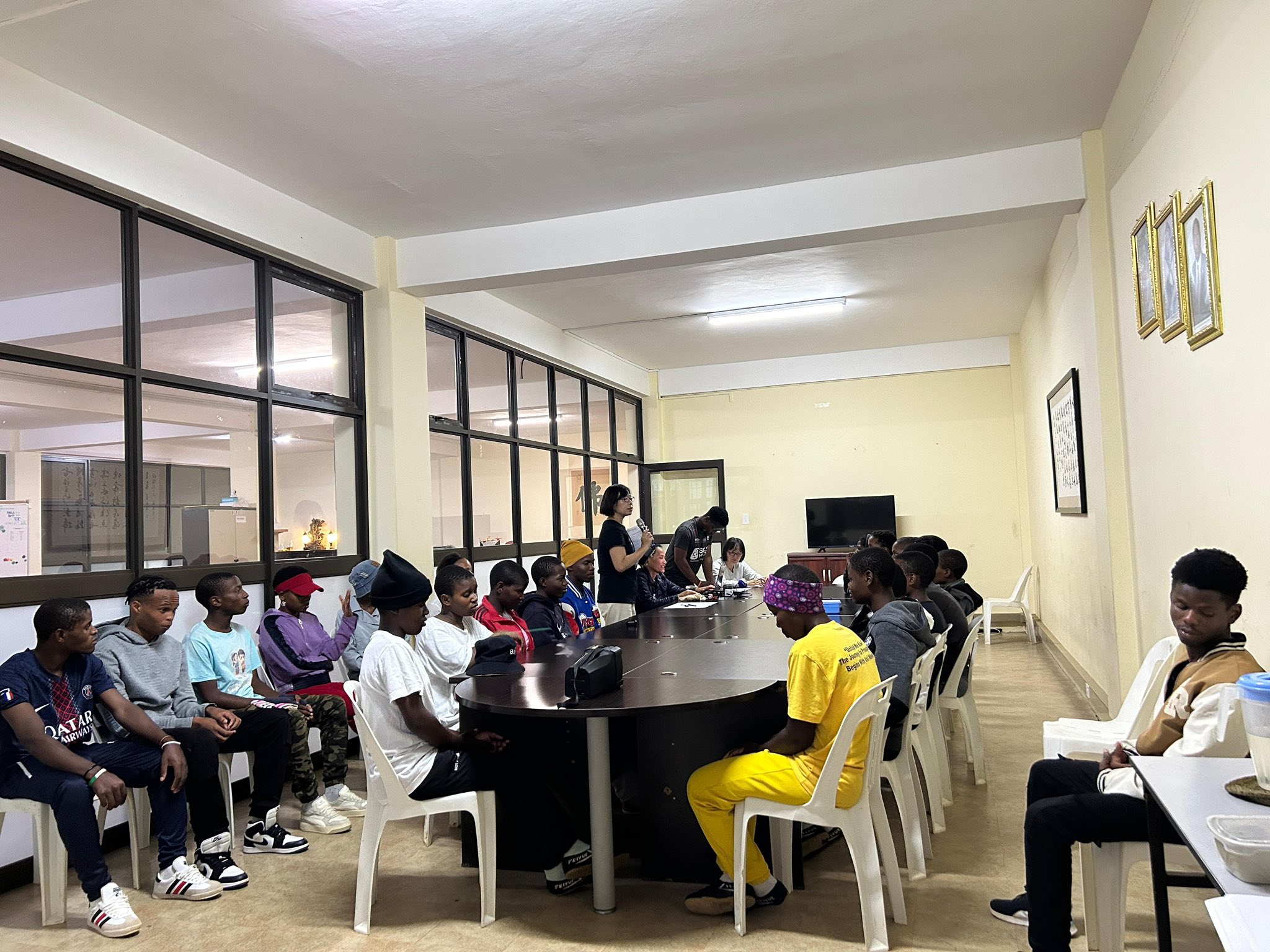 測試前一天應試生會議