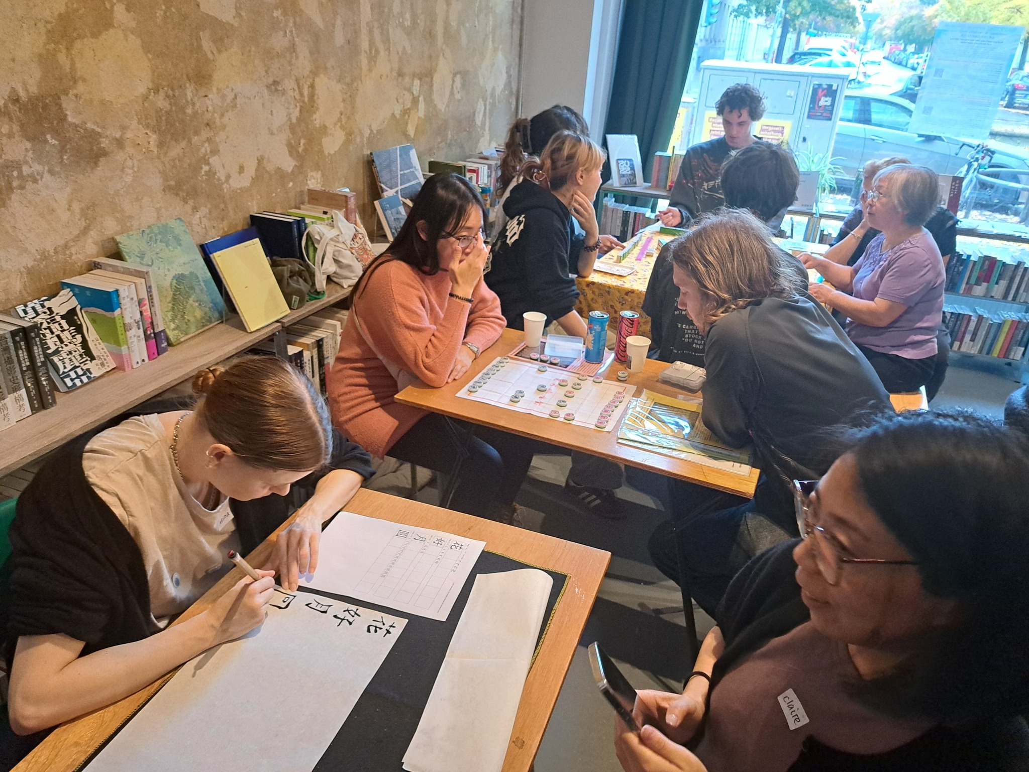 書法象棋與麻將永遠吸引人投入