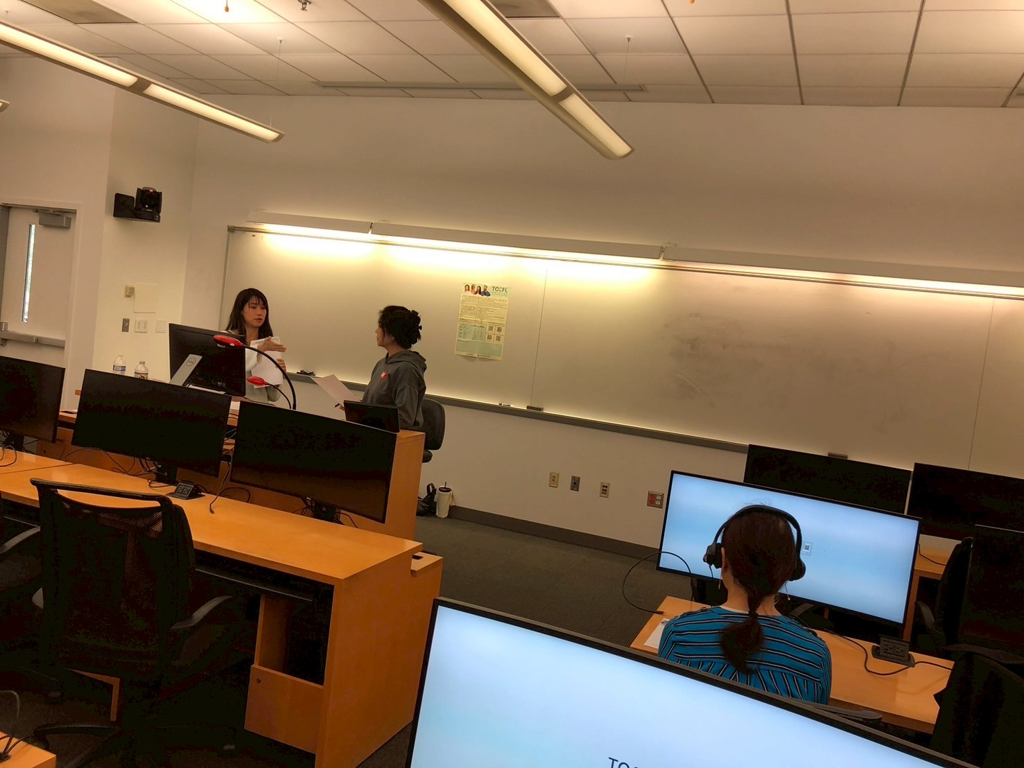 馬里蘭大學電腦華測_考試教室