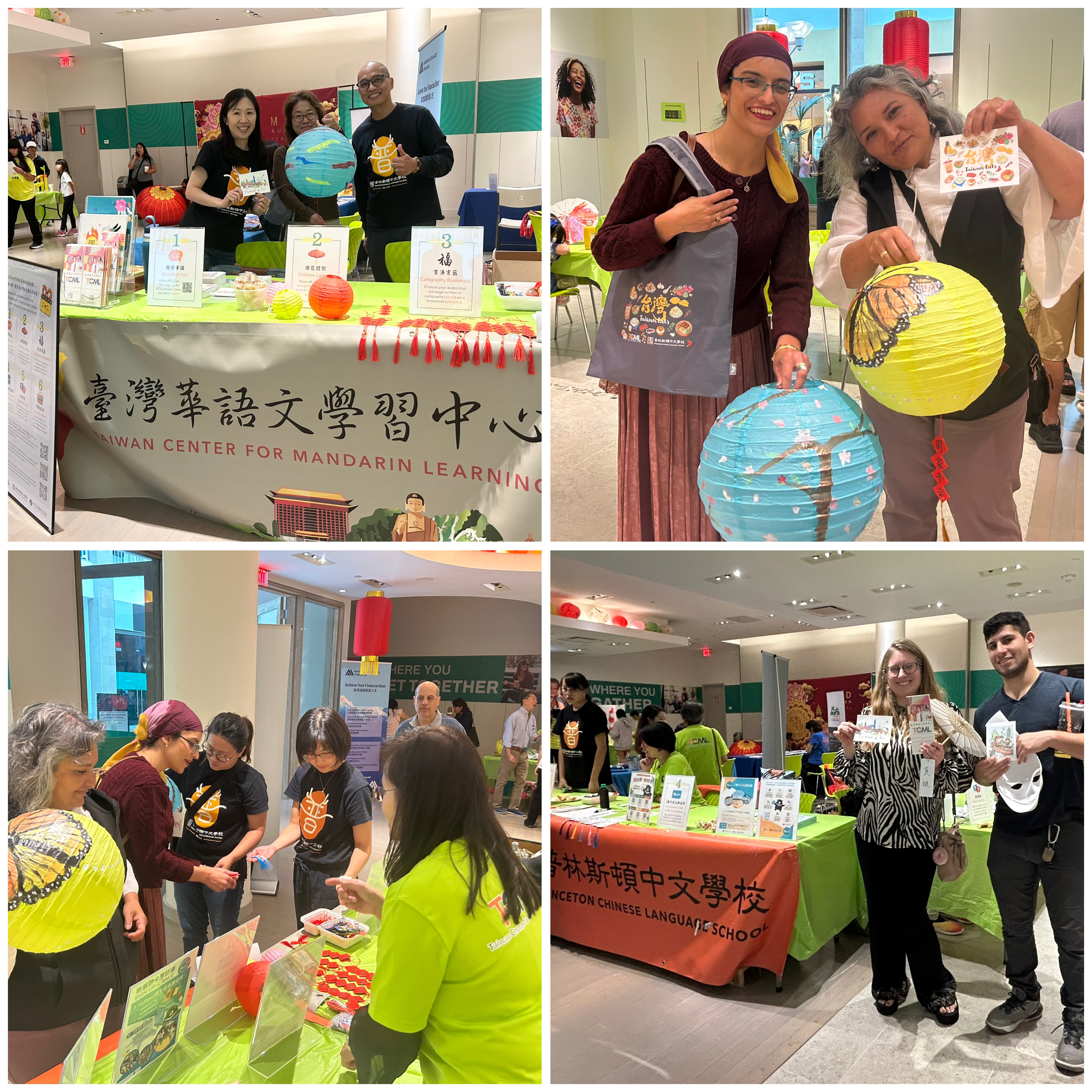 於五站點完成三站任務的民眾，與客製化明信片及兌換禮品開心合影