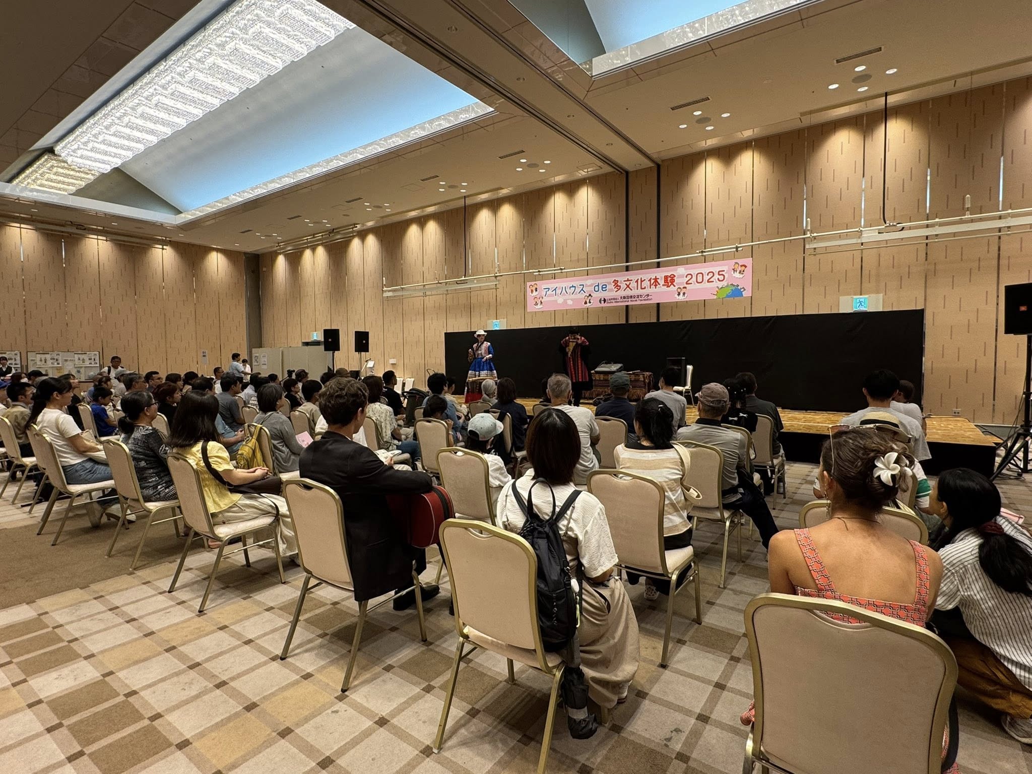 アイハウスde多文化體驗2025活動現場