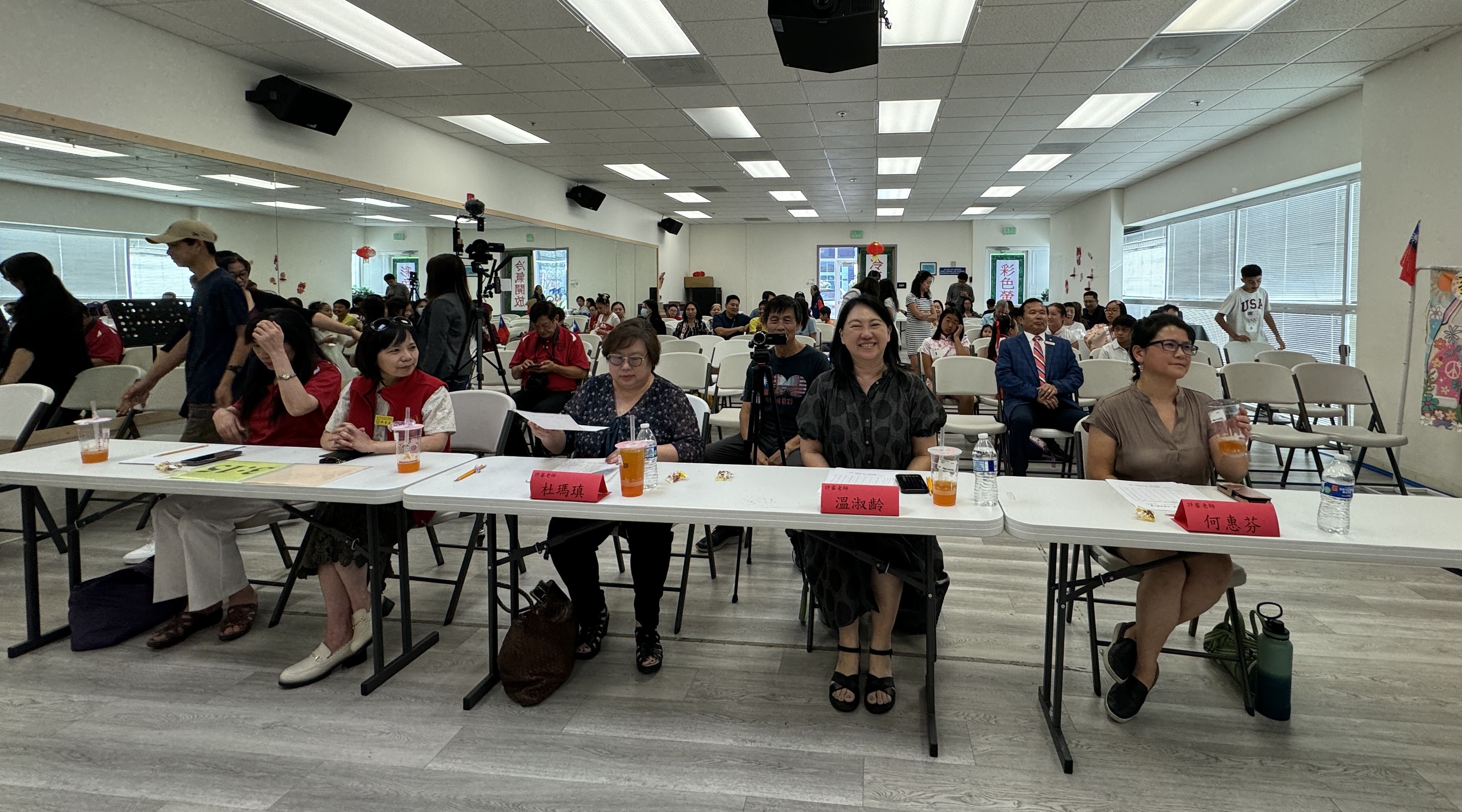 三位專業評審：杜瑪瑱老師、溫淑齡老師、何惠芬老師