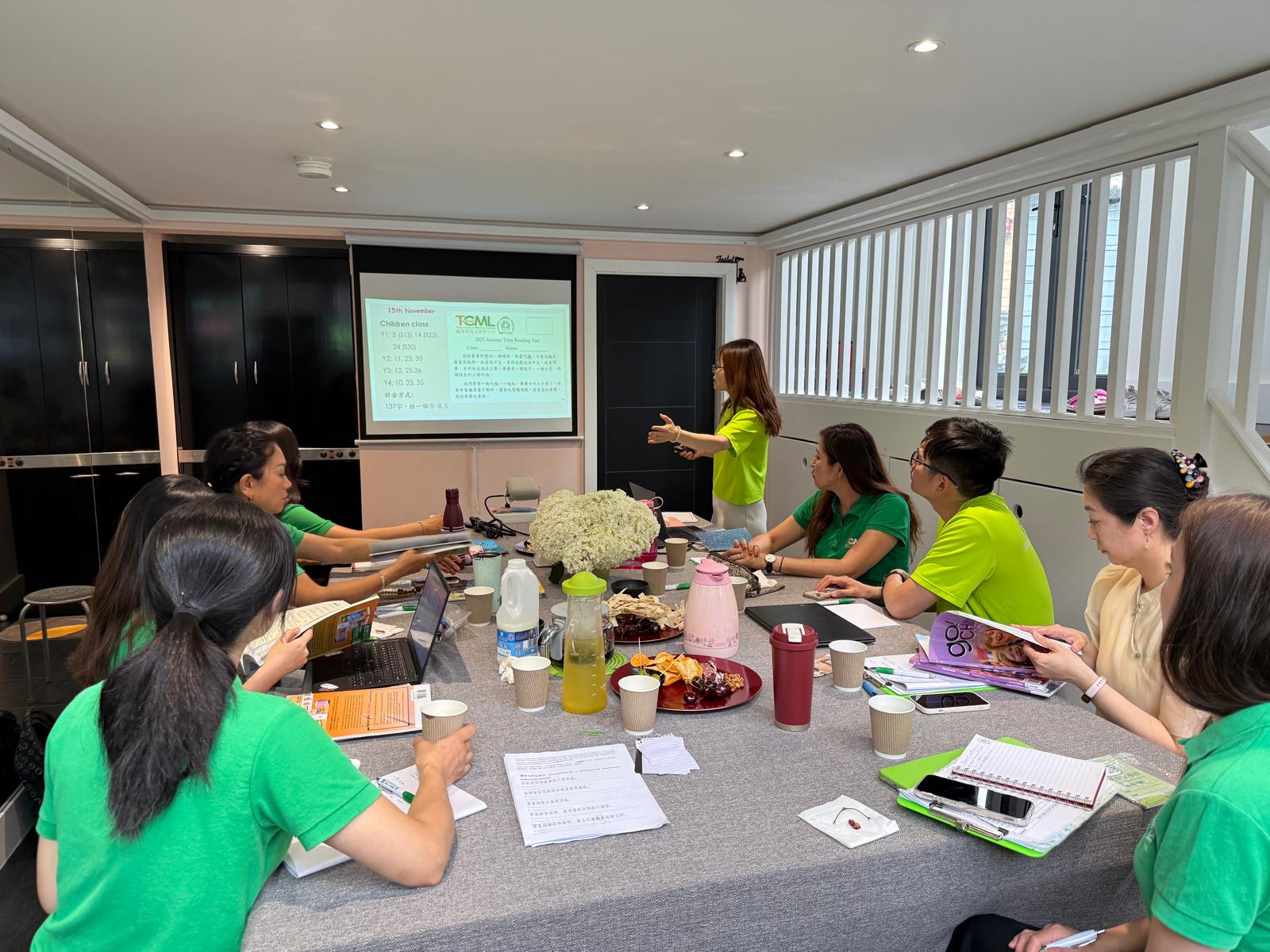 TCML華園中文學校 校內教師培訓及研習2