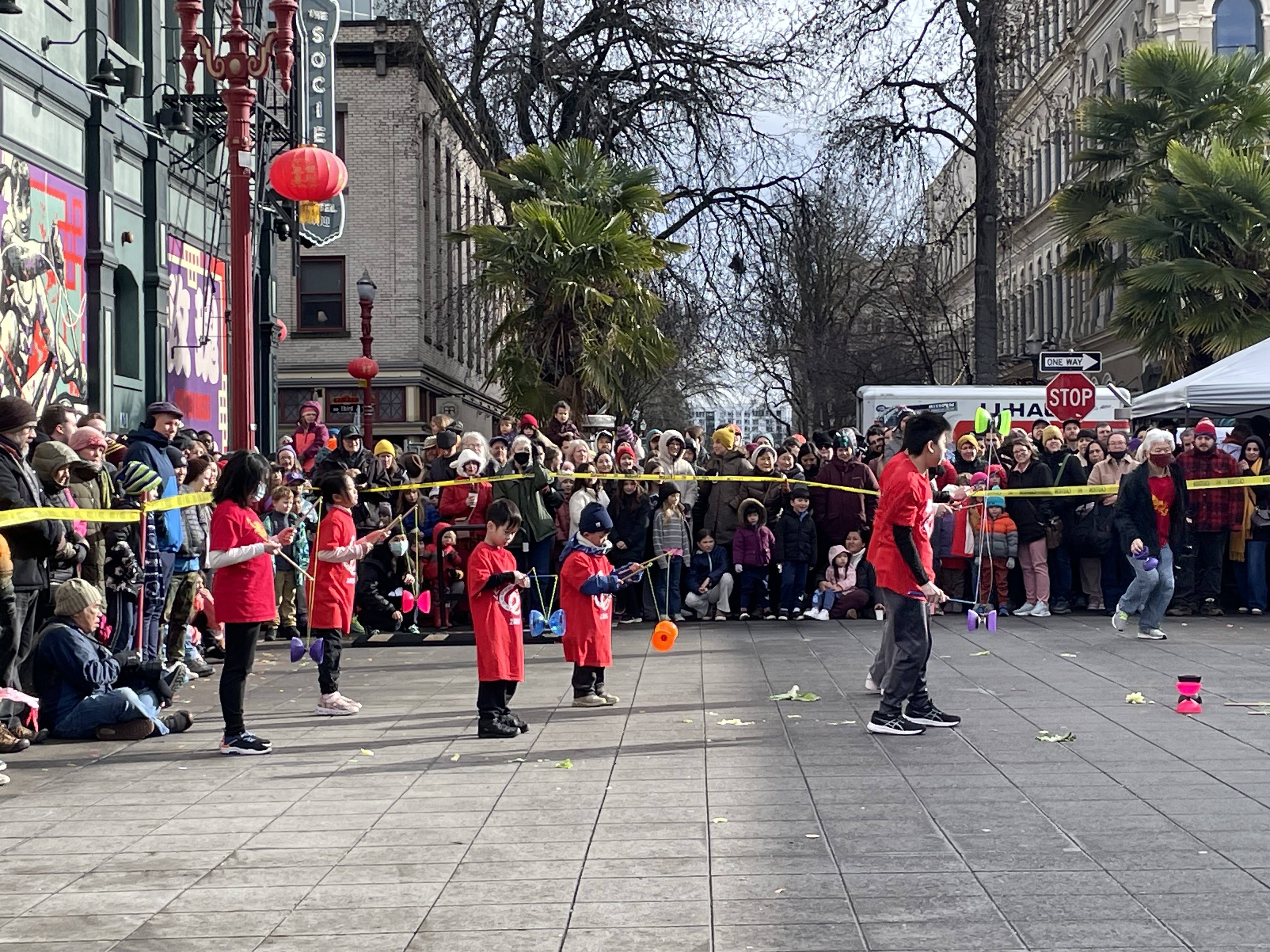 波特蘭中文學校 農曆新年舞龍封街遊行慶典3