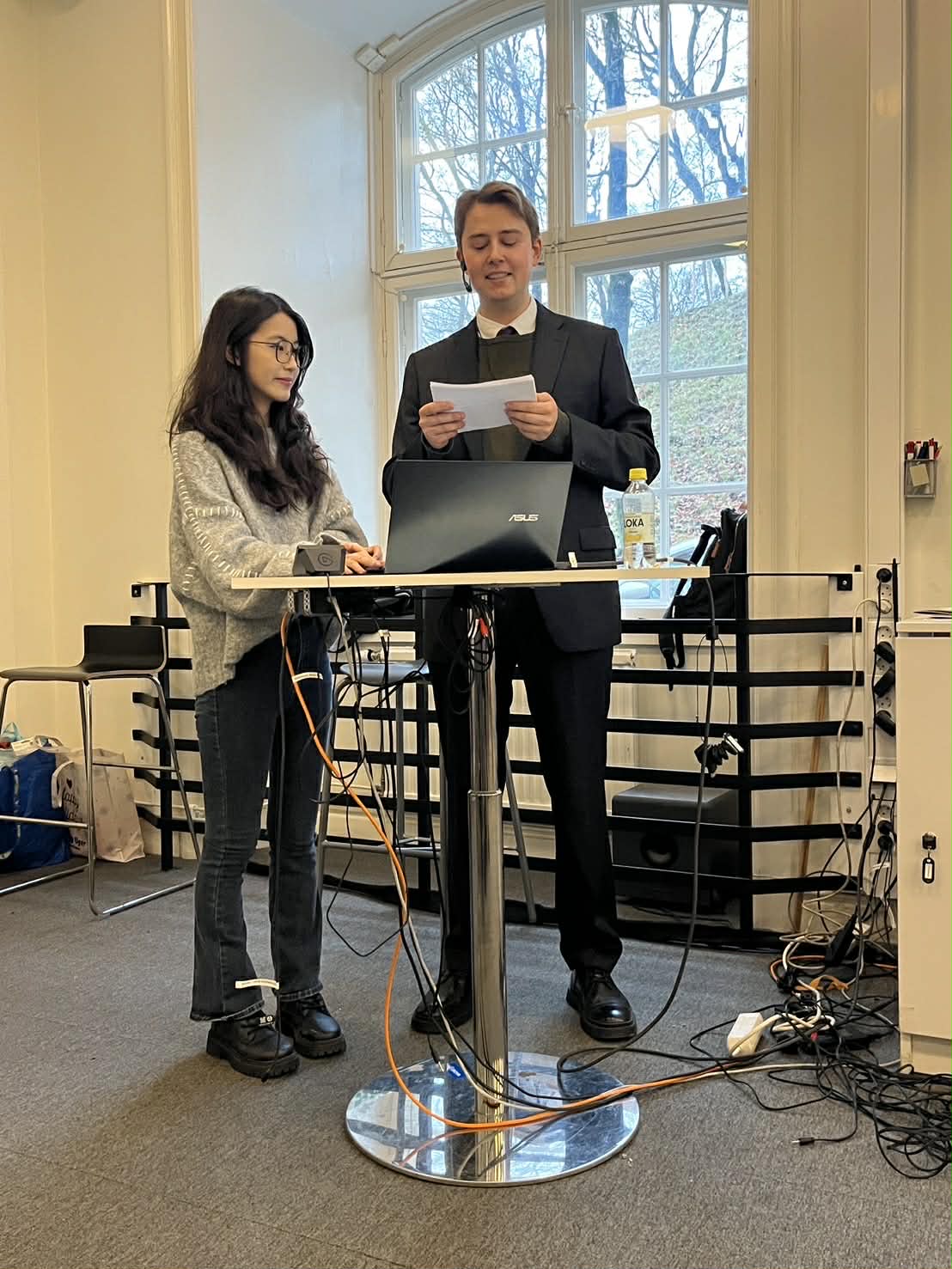 TCML成人班學生擔任活動司儀