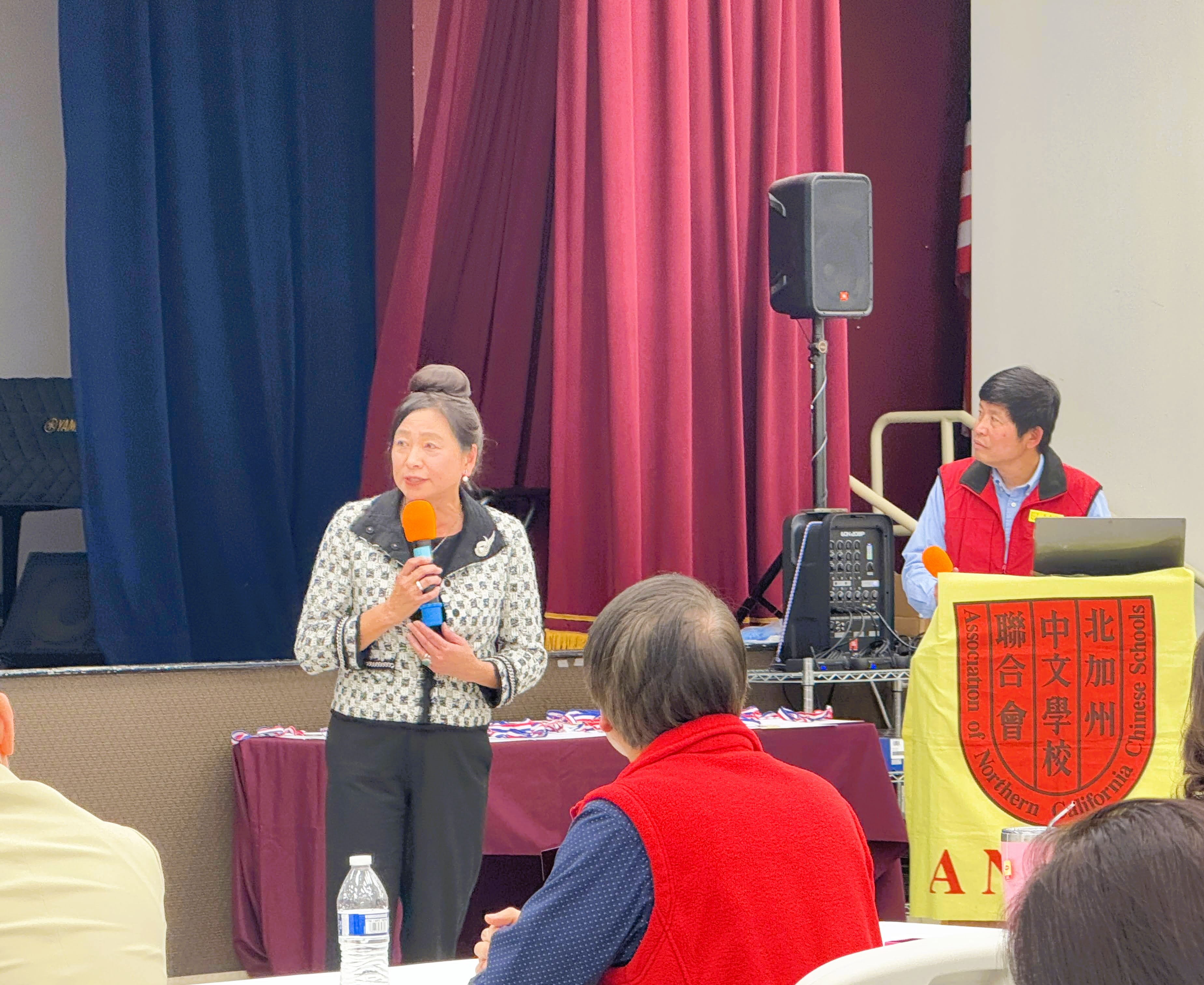 中華民國僑務委員魏德珍女士（本會〈總統志工服務獎〉的贊助人士） 致詞