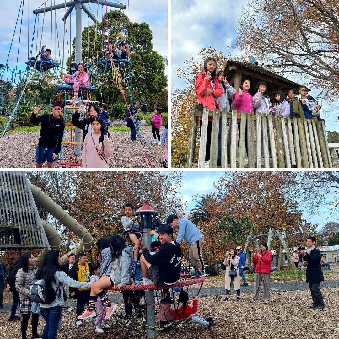 體驗紐西蘭公園的遊樂設施