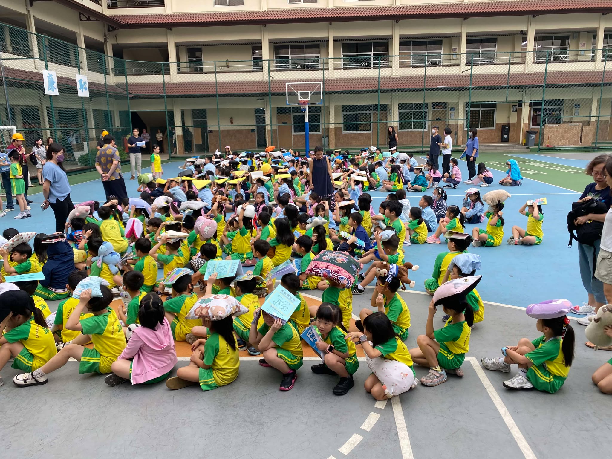 雅加達臺灣學校校園一隅