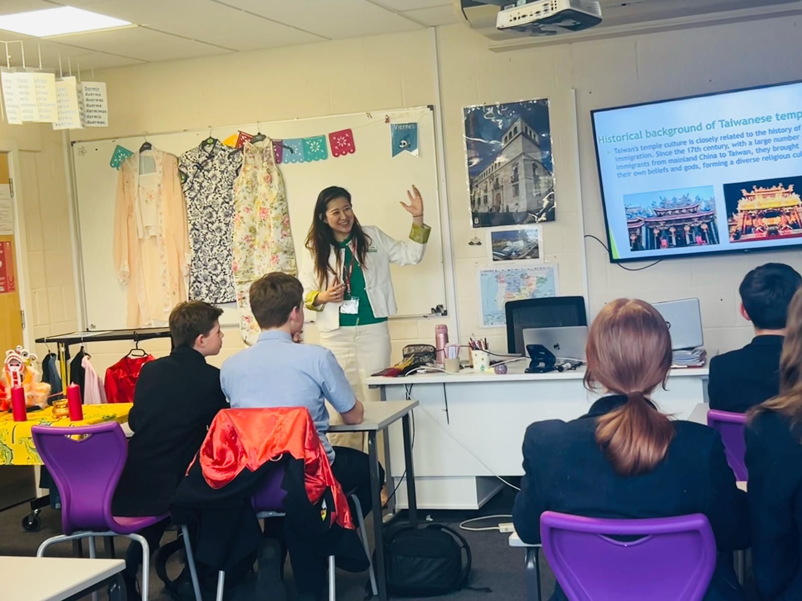 華園中文學校與主流學校交流之臺灣日教學活動4