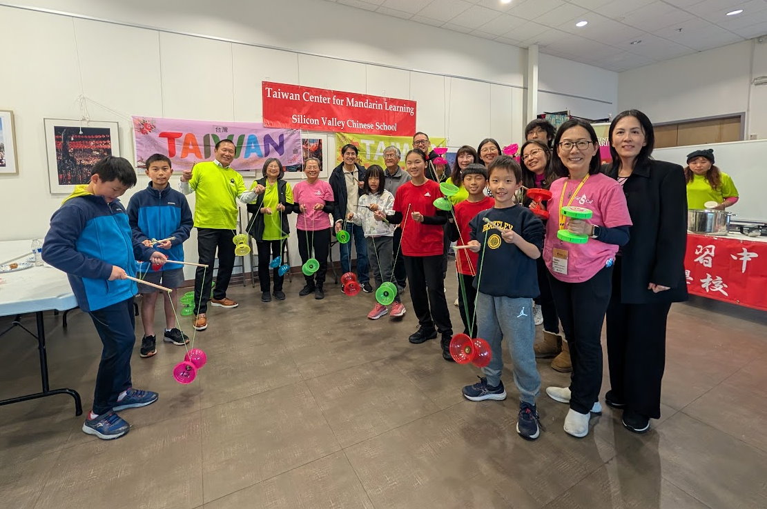 圖二：矽谷臺灣華語文學習中心冬至文化課程活動圓滿成功