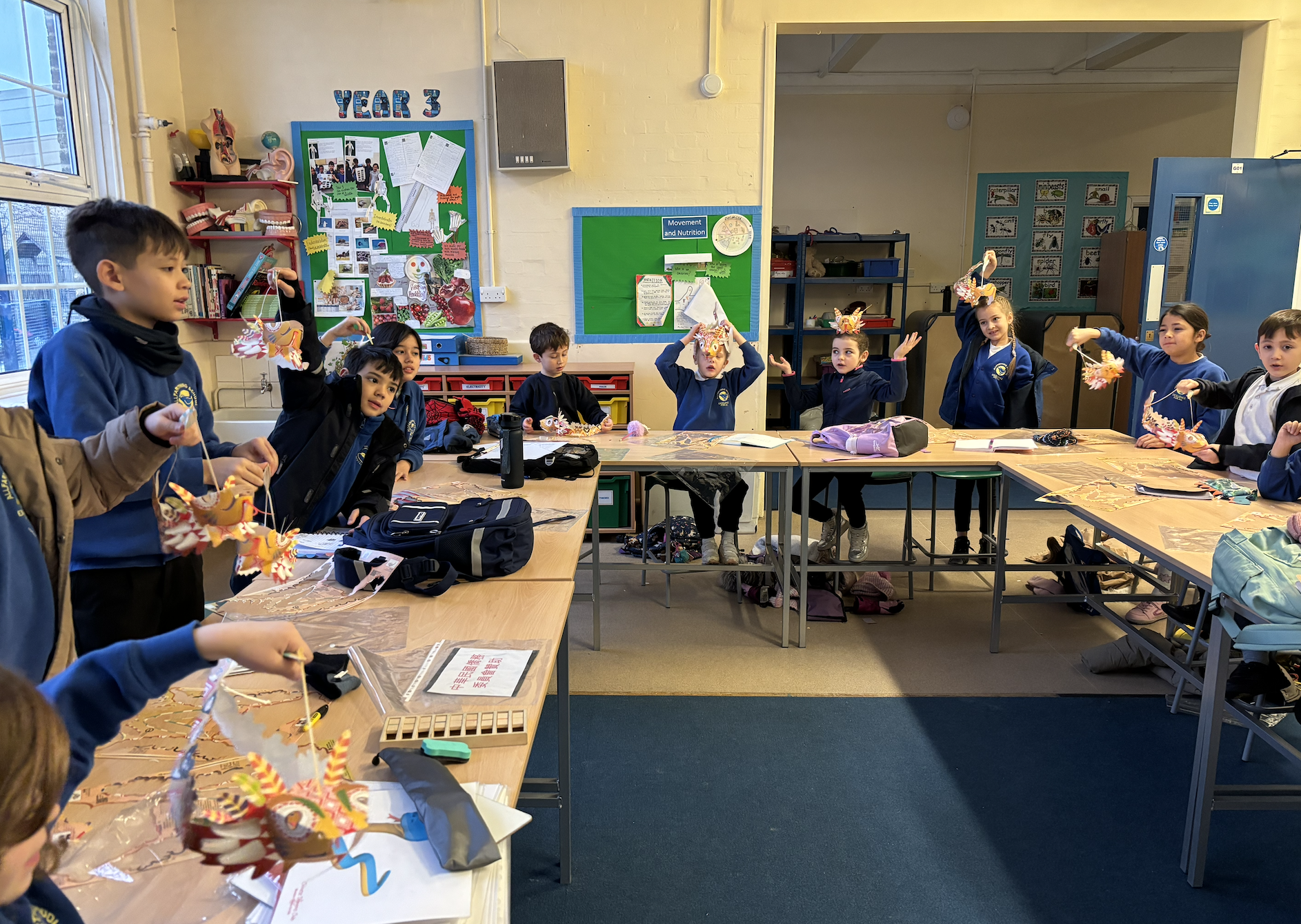 泰晤士中文學校：2025農曆新年寫作朗讀及剪紙遊戲比賽6