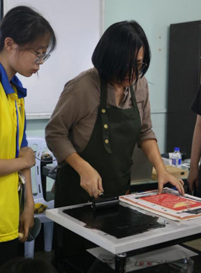 《刻刀下的美》版畫手作