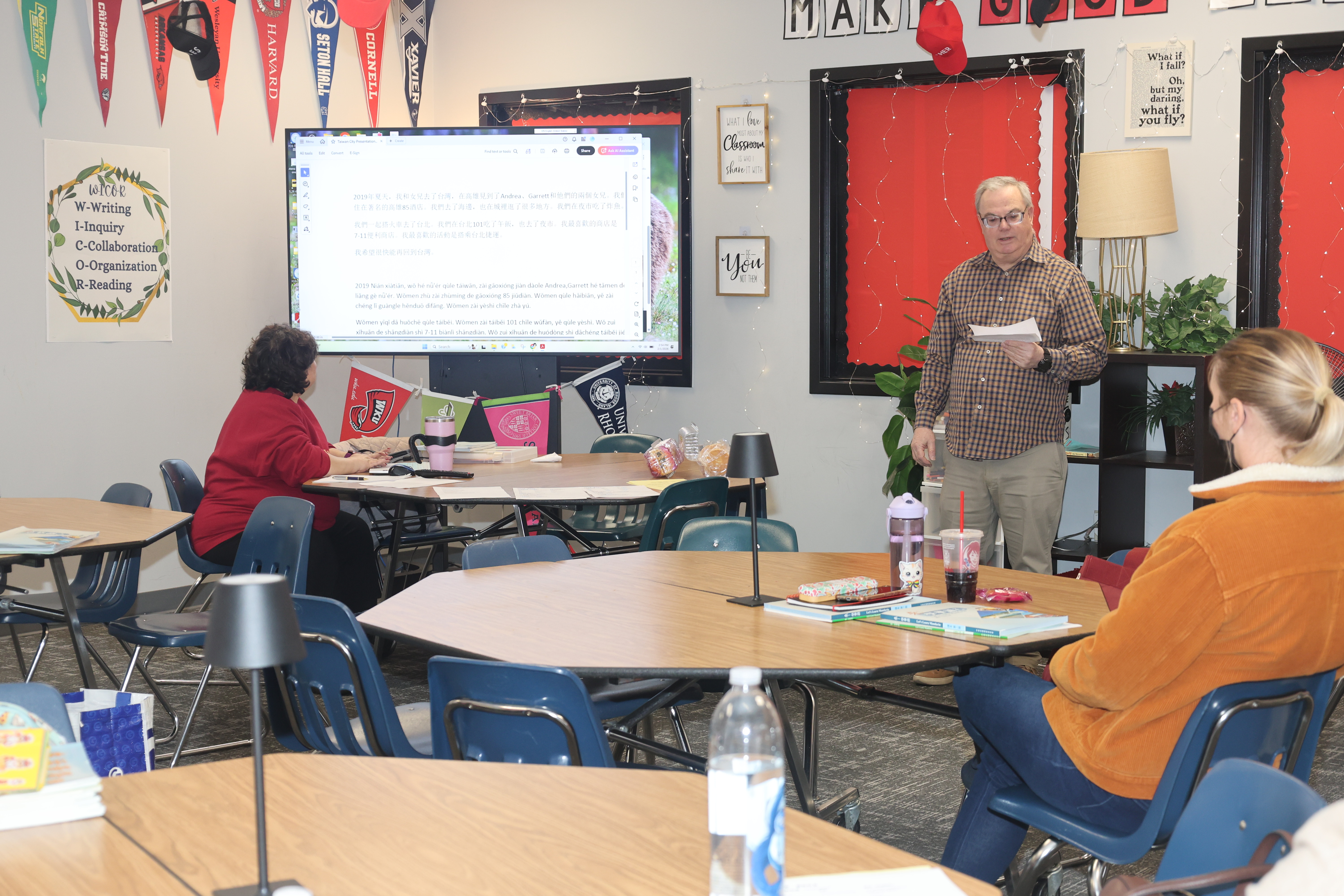 初級班上課情形