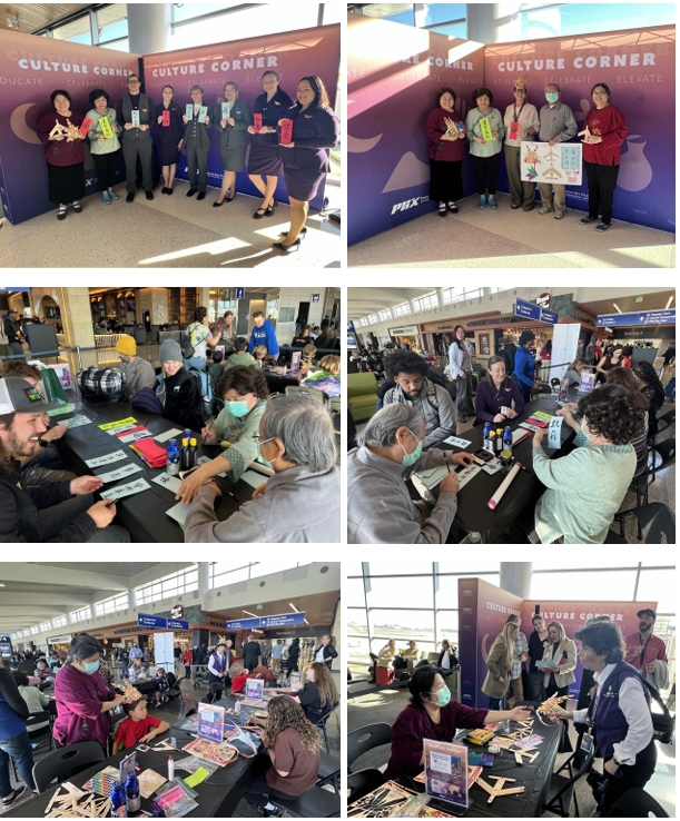 與鳳凰城國際機場合作在機場推廣正體漢字文化