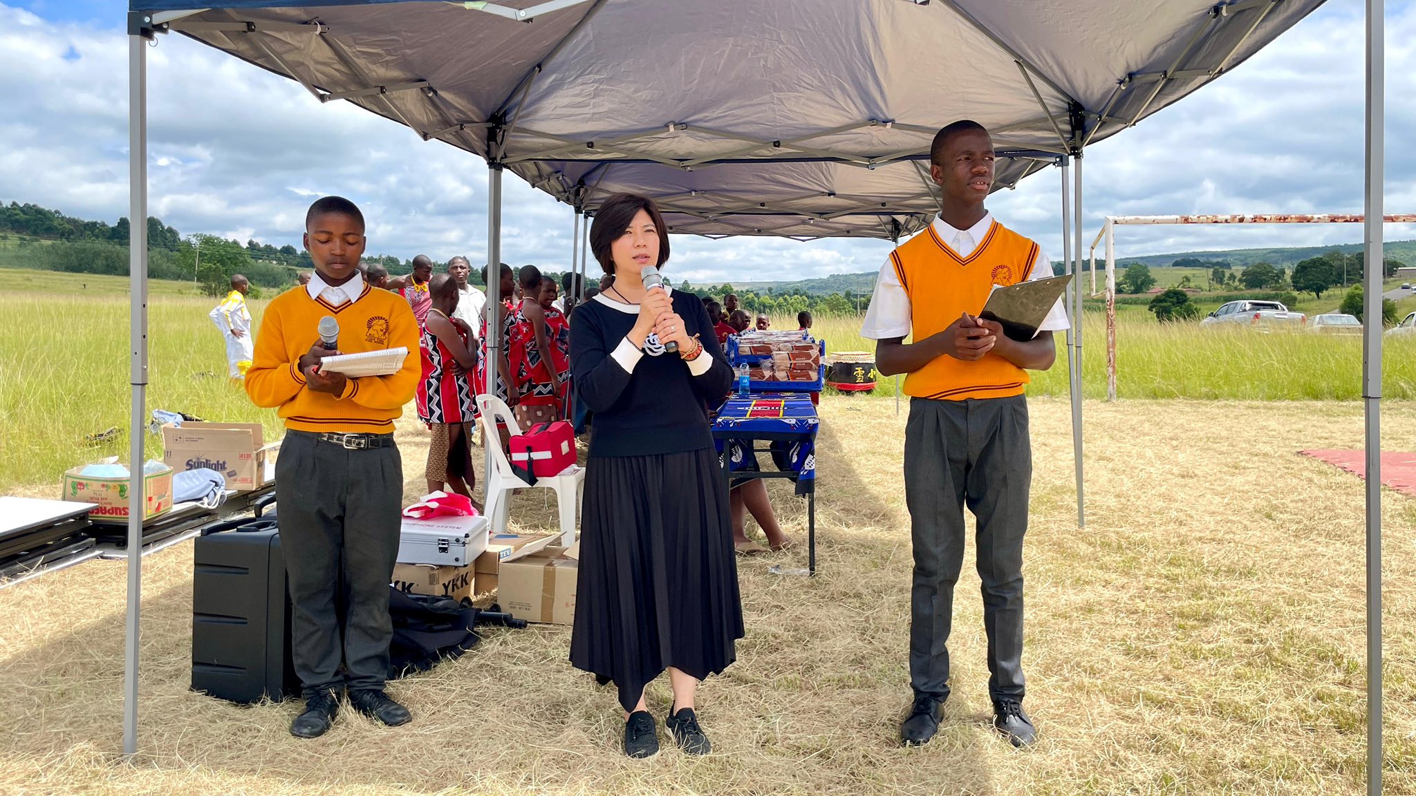 校長柯雅玲致詞