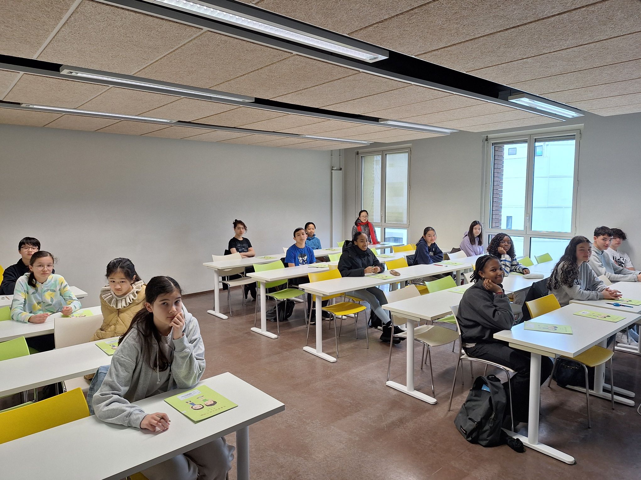 法國書硯兒童參加CCCC成長級測驗