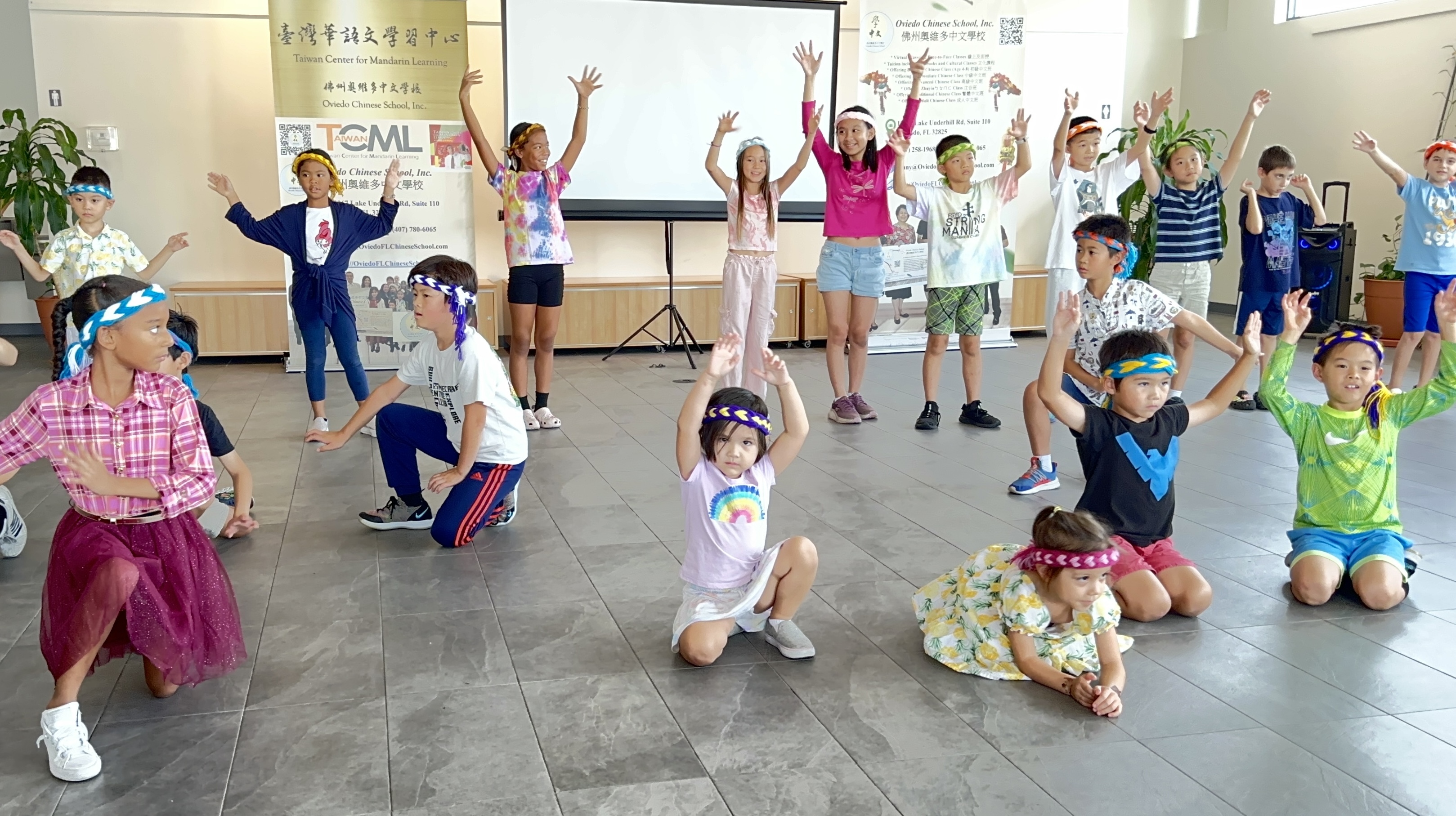 夏令營結業典禮 成果發表 原住民舞蹈表演