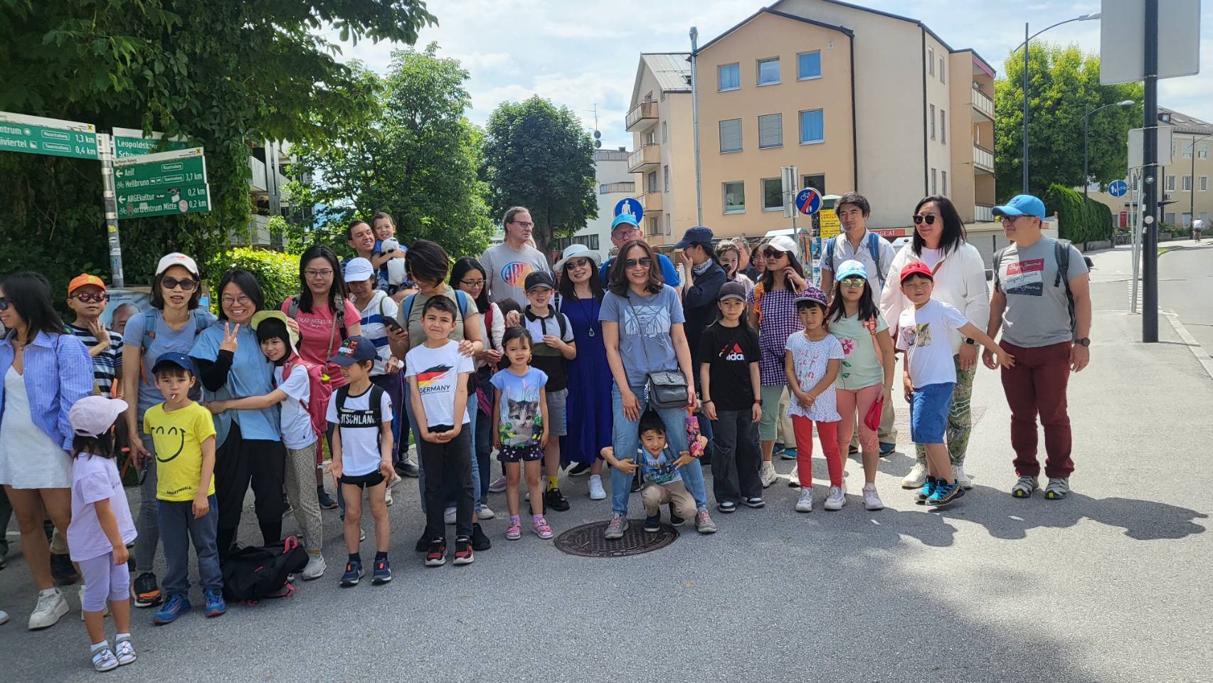 到達薩爾斯堡老城前