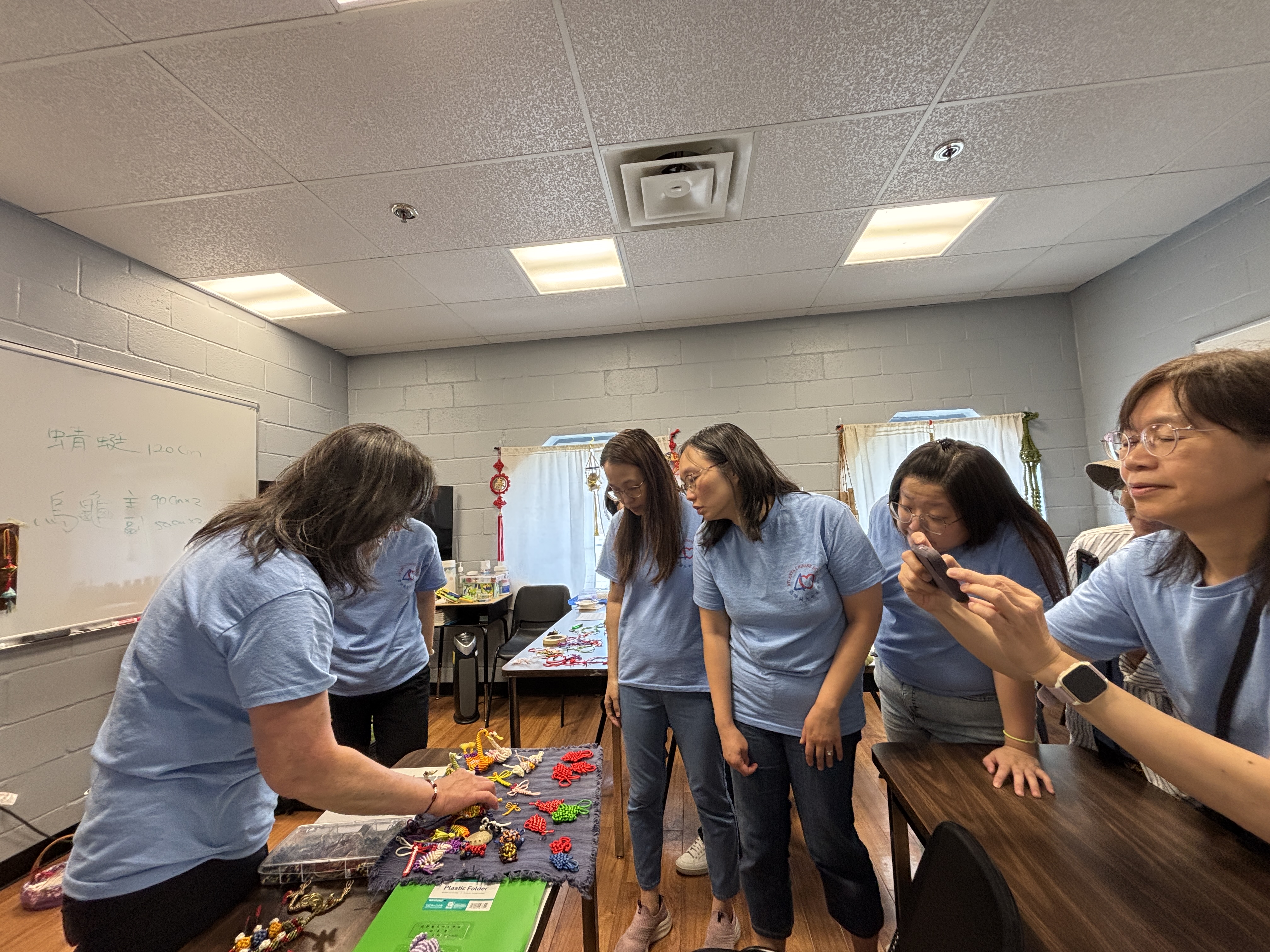 亞特蘭大中文學校繩結文化教學研習2