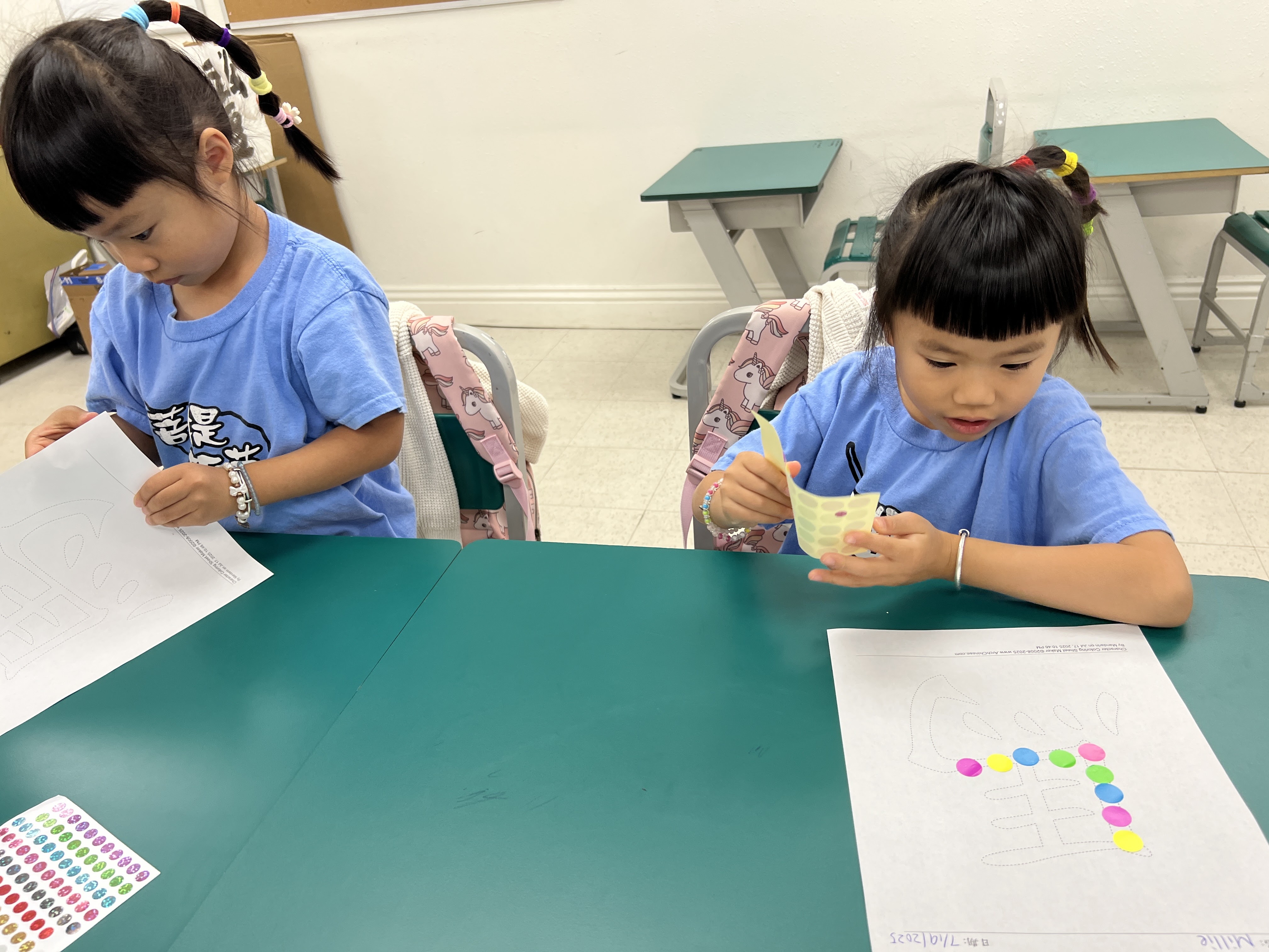 歡樂的暑假中，也在華語學習獲得成長