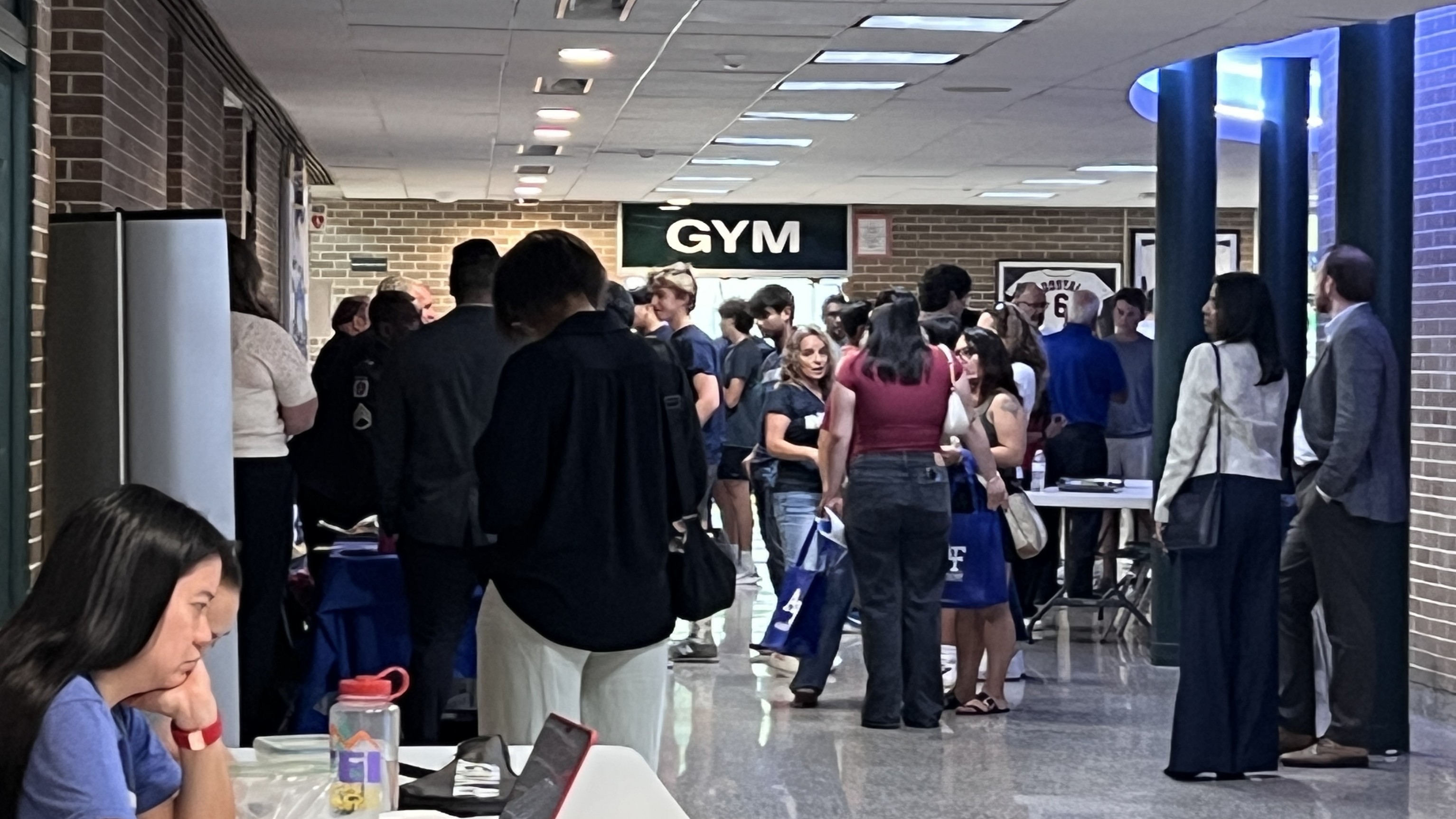 TCML-NNJCA參加社區招生，現場發放紀念品與傳單，活動圓滿成功