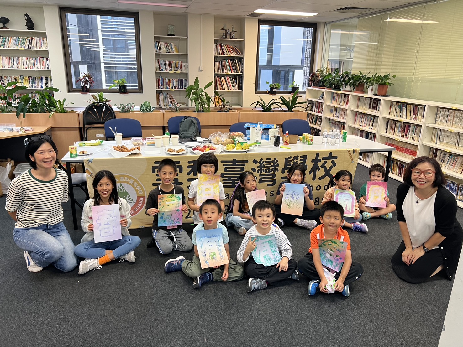 雪梨臺灣學校舉辦自然科學實驗、藝術創作、團隊遊戲和美食體驗營隊6