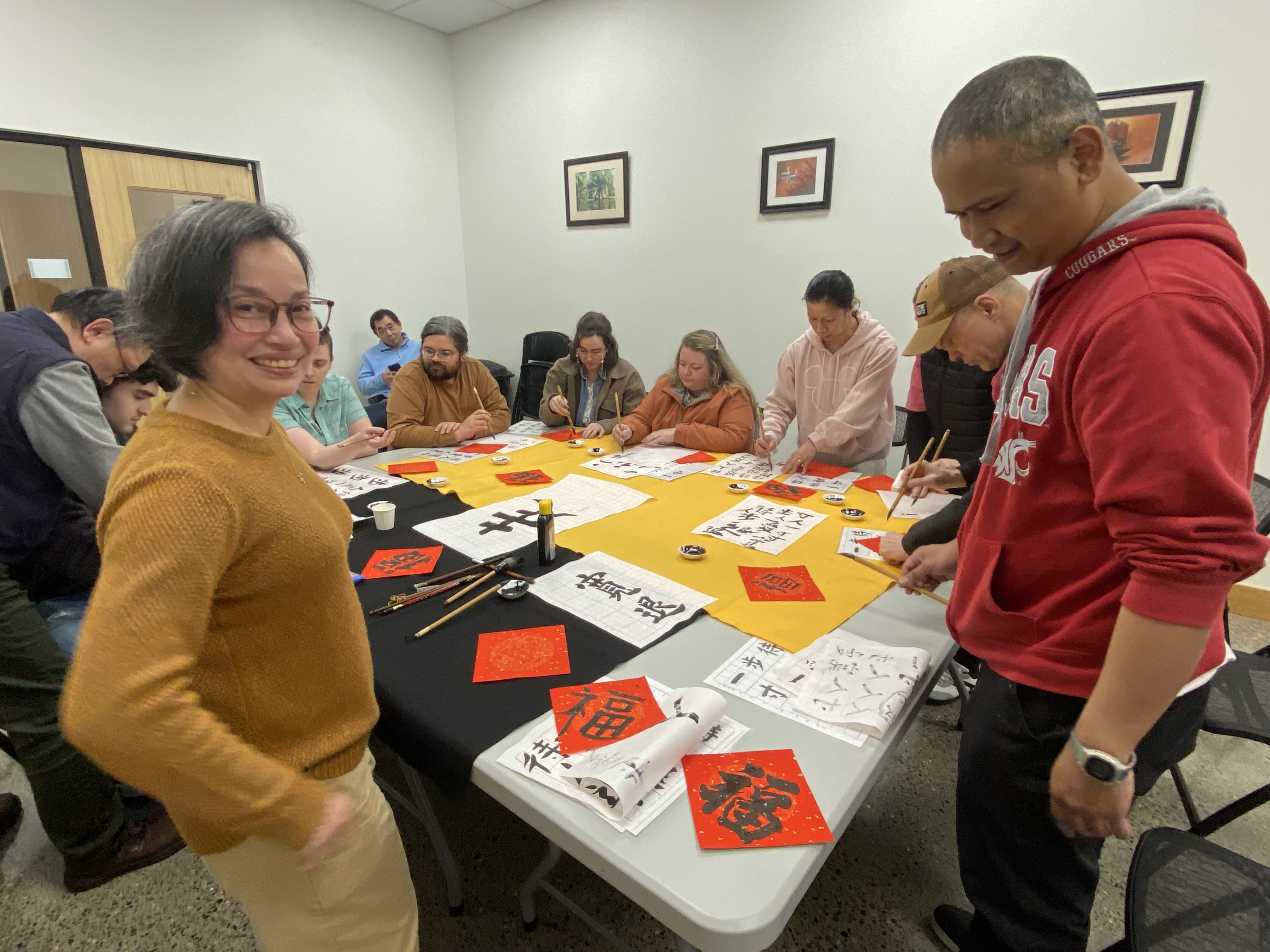 初階二文化課(書法)