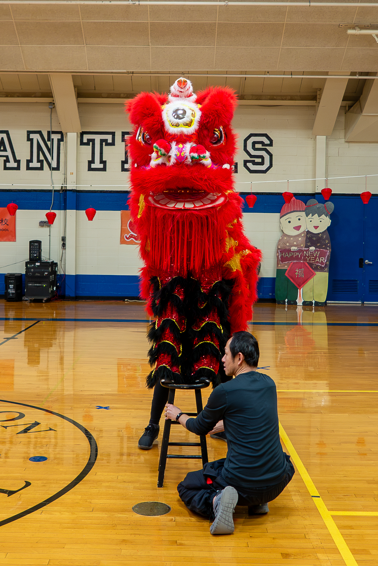 「瑞獅呈祥，蛇蛇順心」舞獅表演
