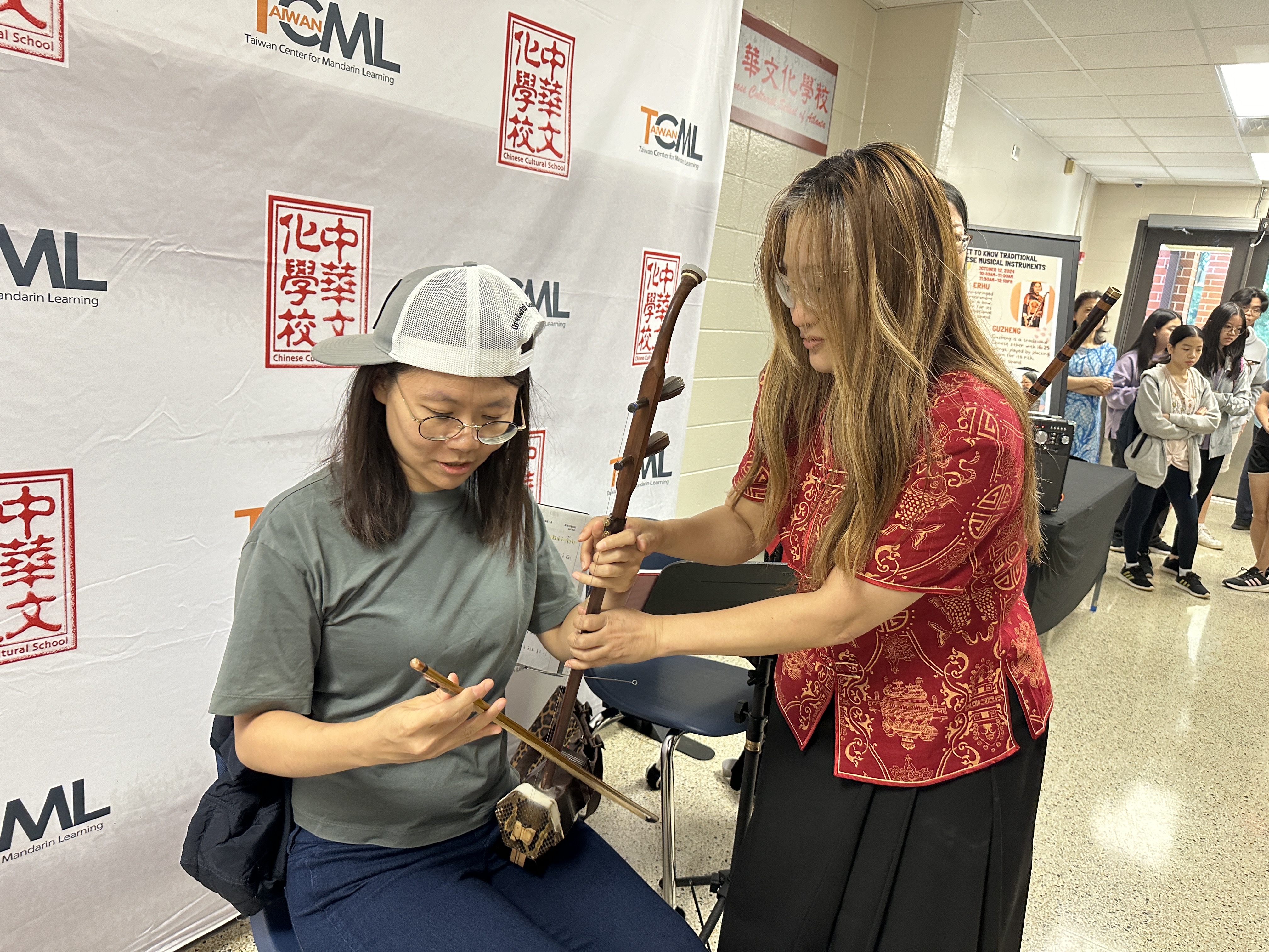 中華文化學校2024臺灣民俗樂曲文化研習 展示國樂之美4