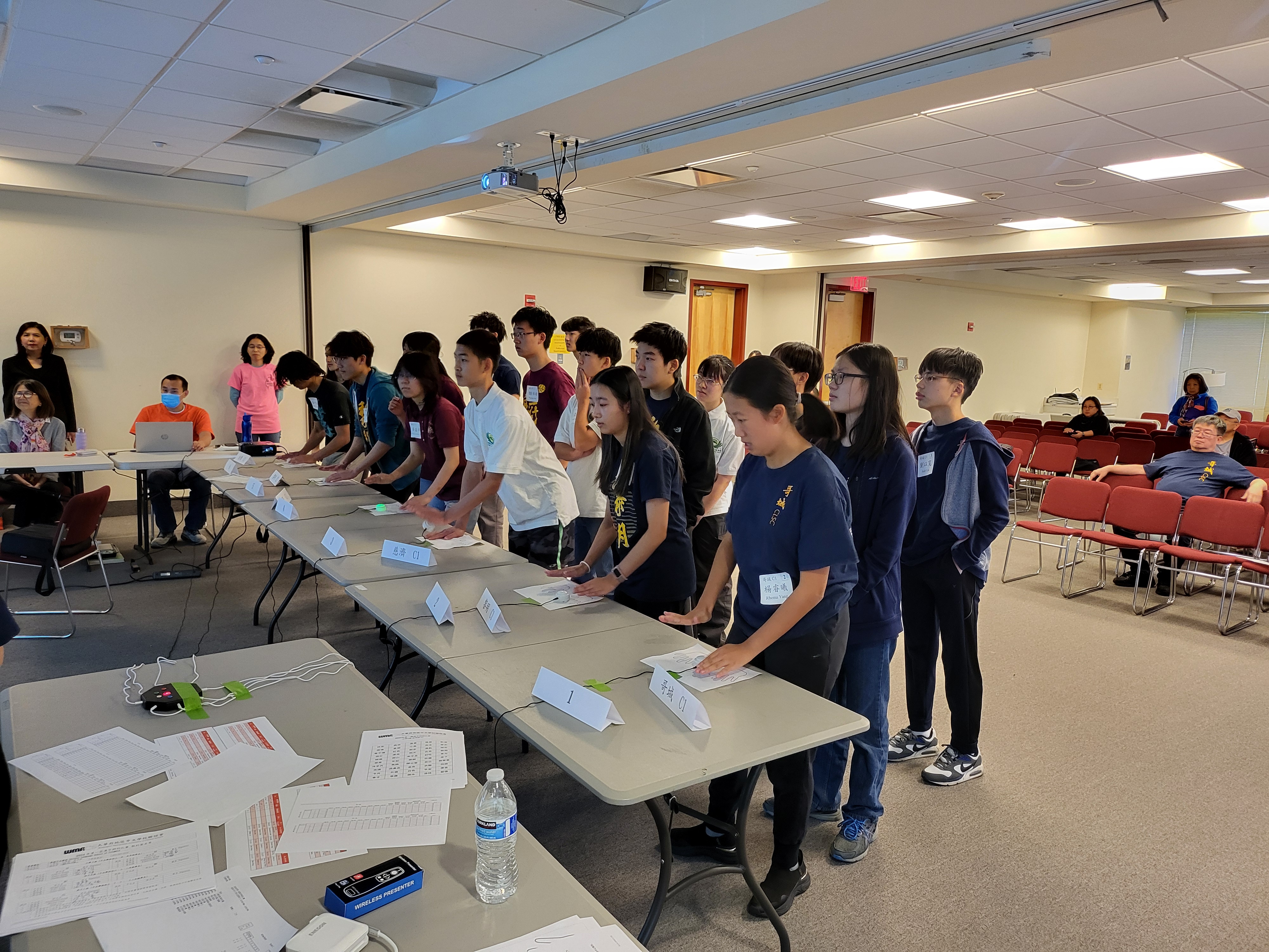 高中團體組激烈搶答