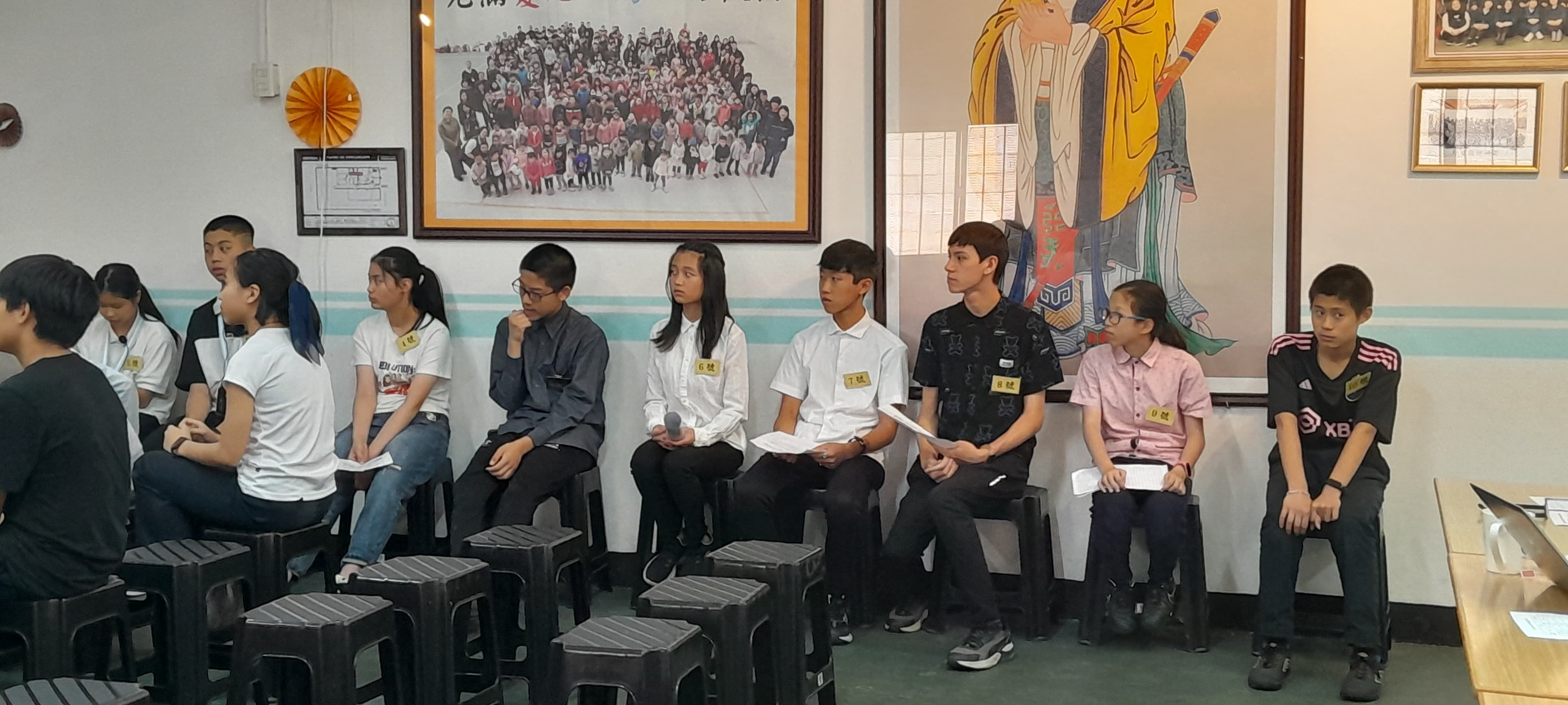 華興中文學校2024漢字文化節 國中部演講比賽3