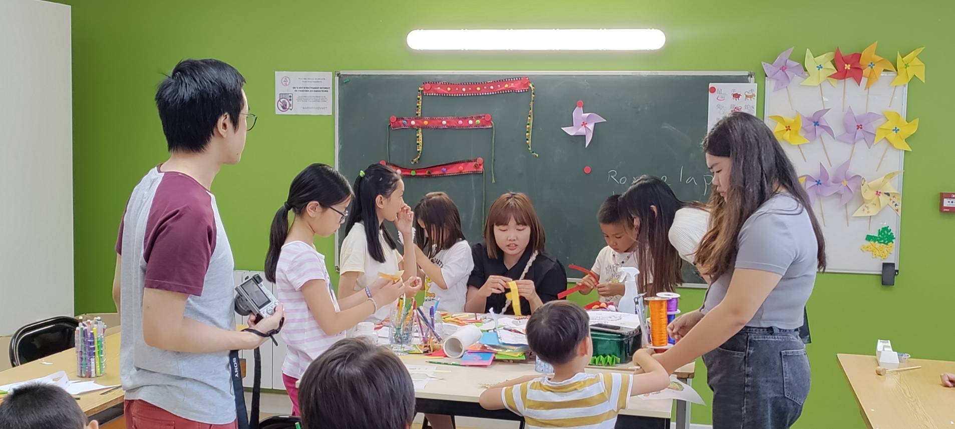 2024年法國亭林中文學校夏令營豐富了巴黎學員的暑假6