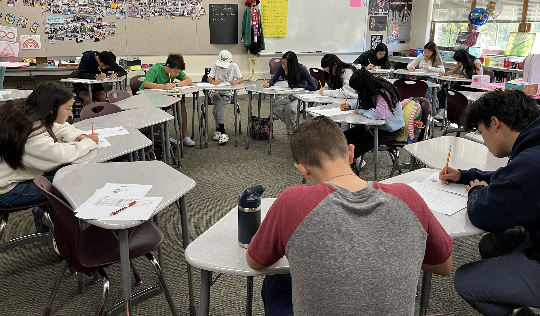 費城明德中文學校2024硬體字抄寫比賽3