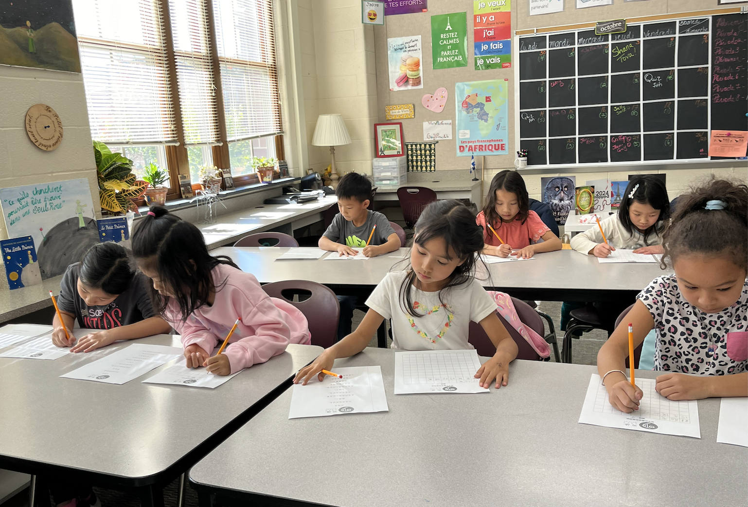 費城明德中文學校2024硬體字抄寫比賽4