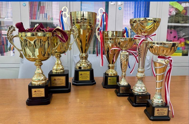 雅加達Round獲得競賽獎盃數座