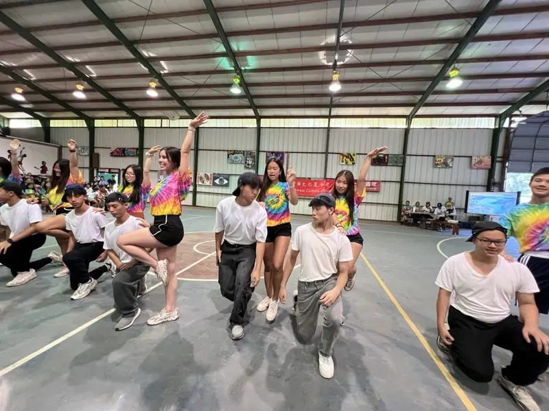 課程中的國標舞，很受學生歡迎。