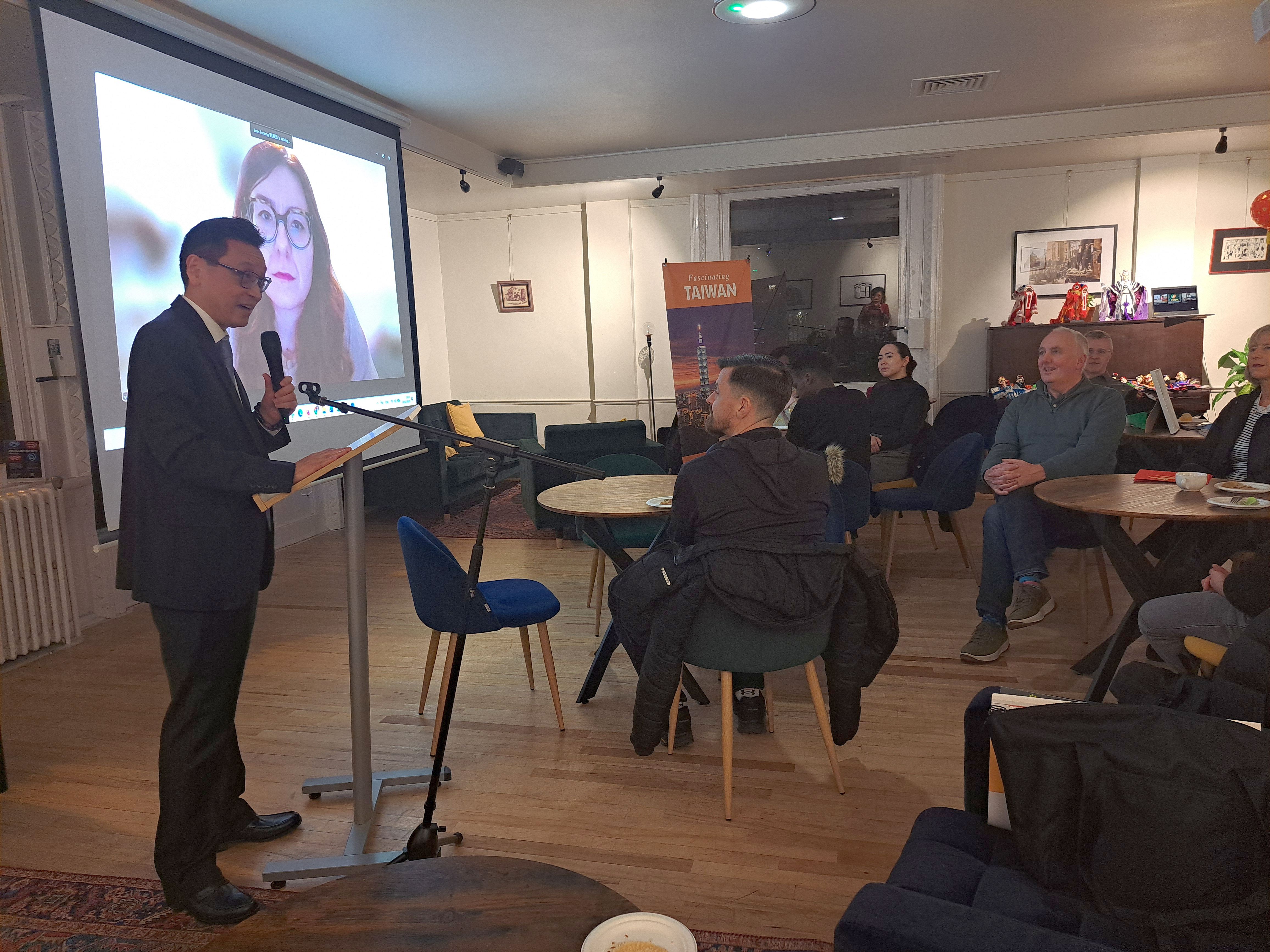 唐殿文大使致辭