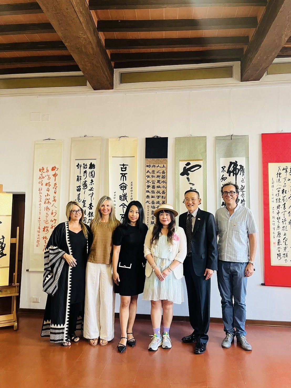 駐義代表蔡允中大使親臨開幕典禮