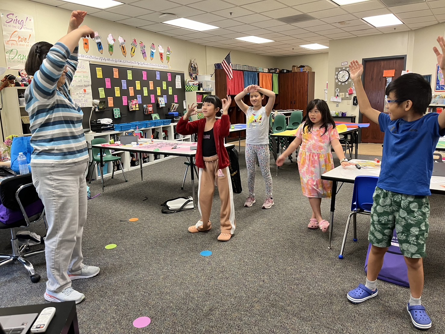 俄亥俄州哥城中文學校 2024年華語教唱活動6