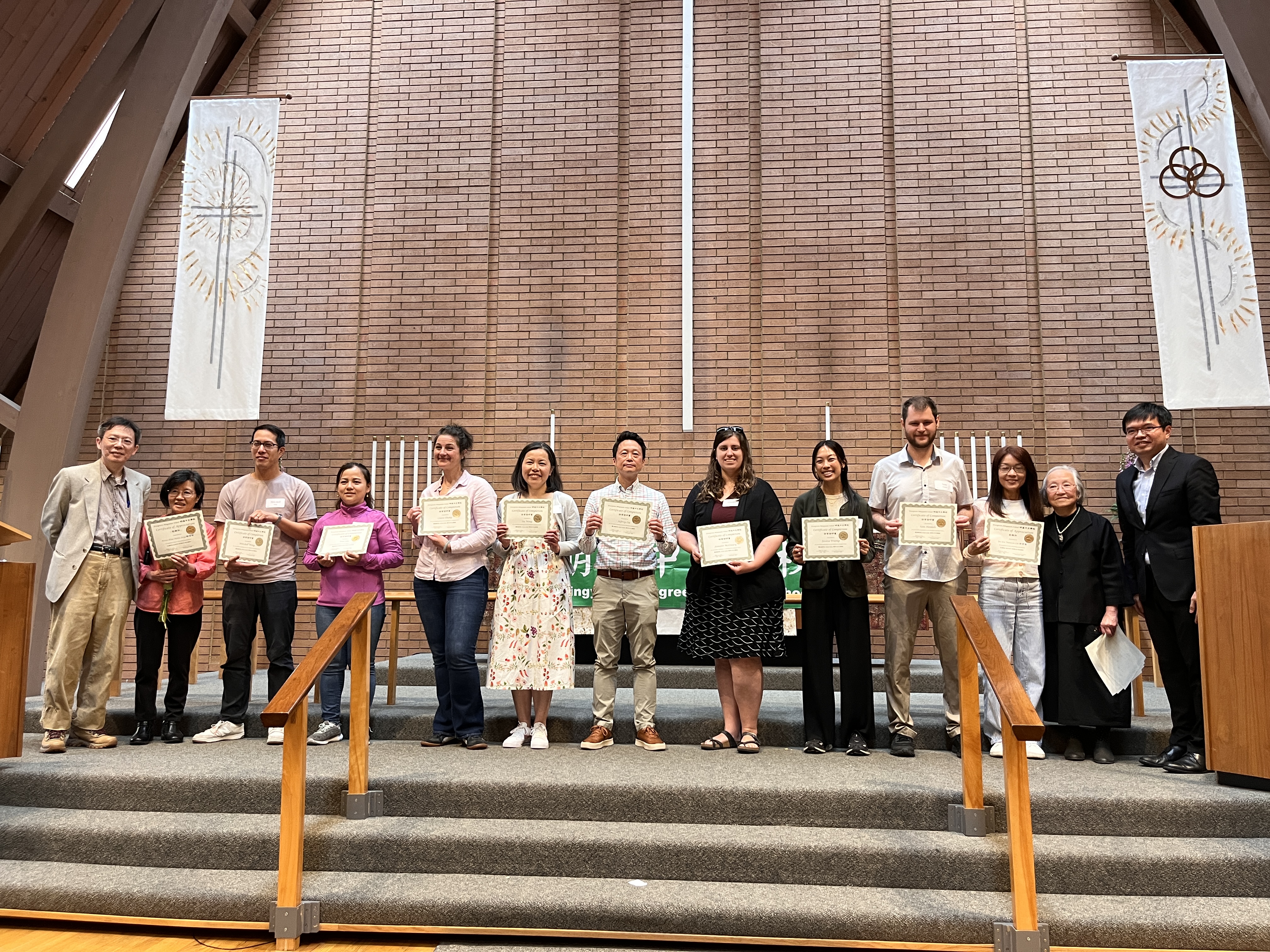 成人華語班學員持續進修的精神難能可貴