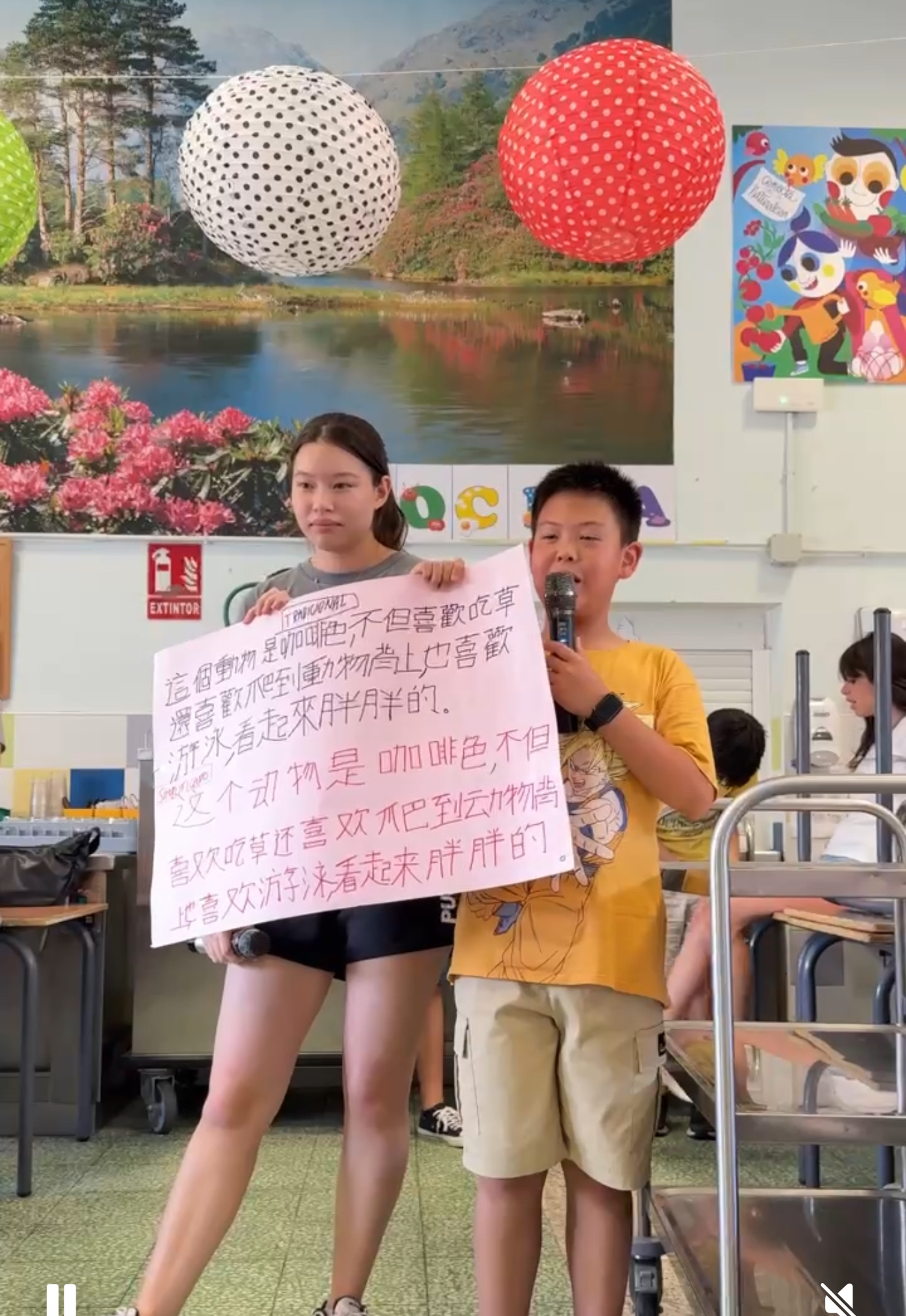 華語介紹猜動物互動遊戲