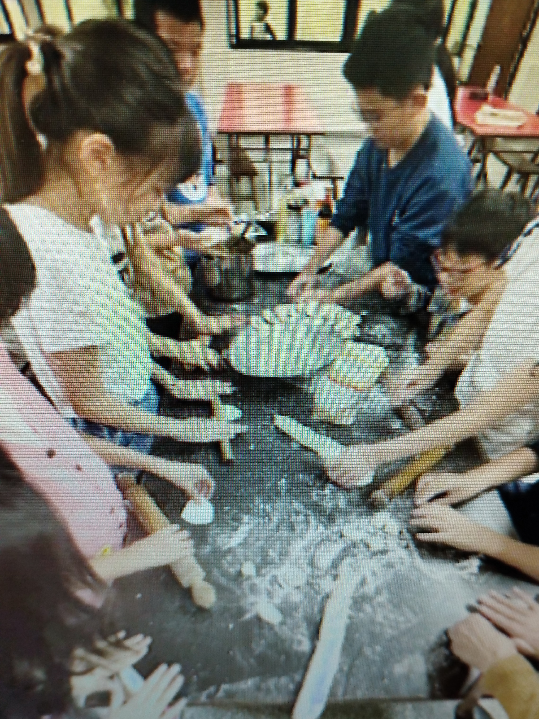 新興文教中文學校包水餃活動圖二