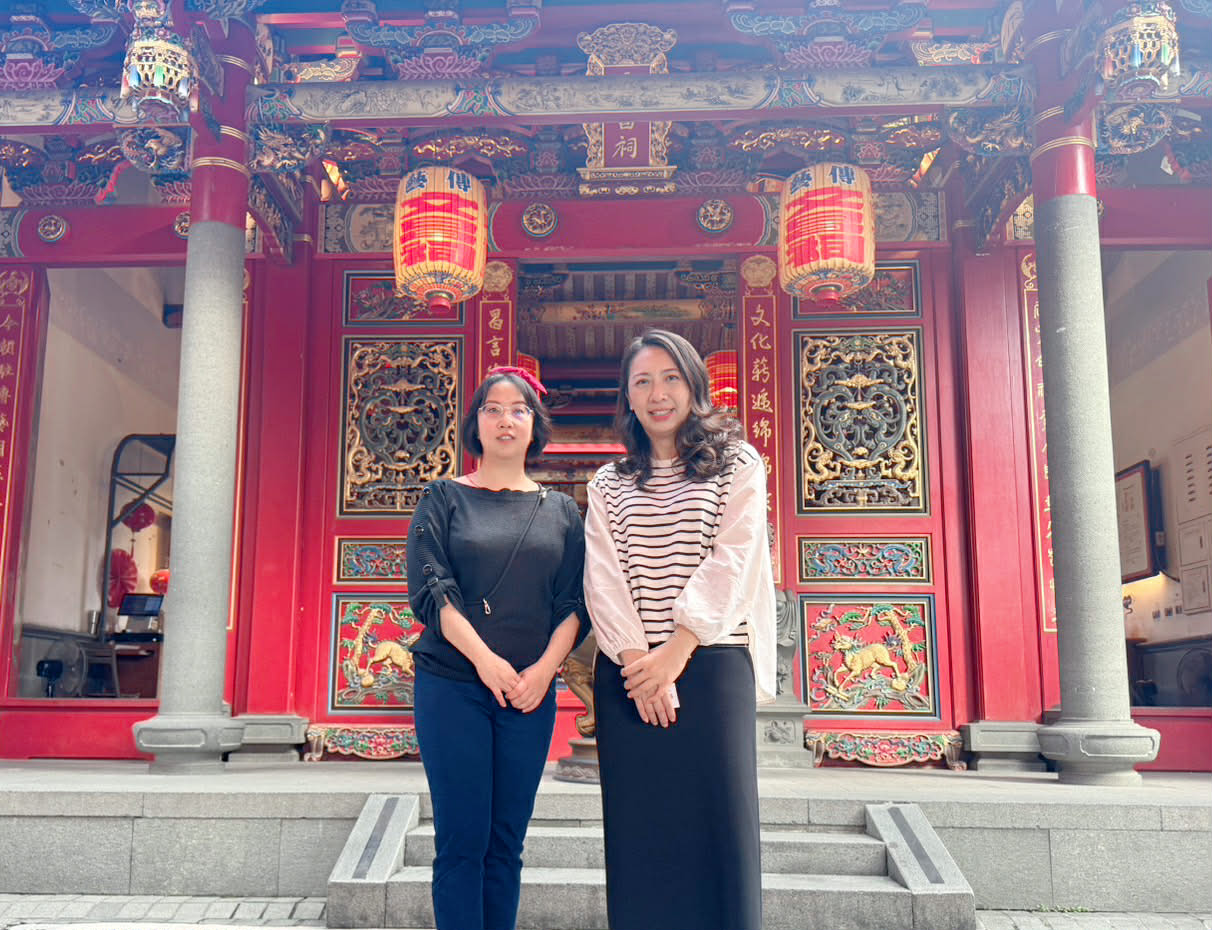 拜訪宜蘭傳藝園區副總監