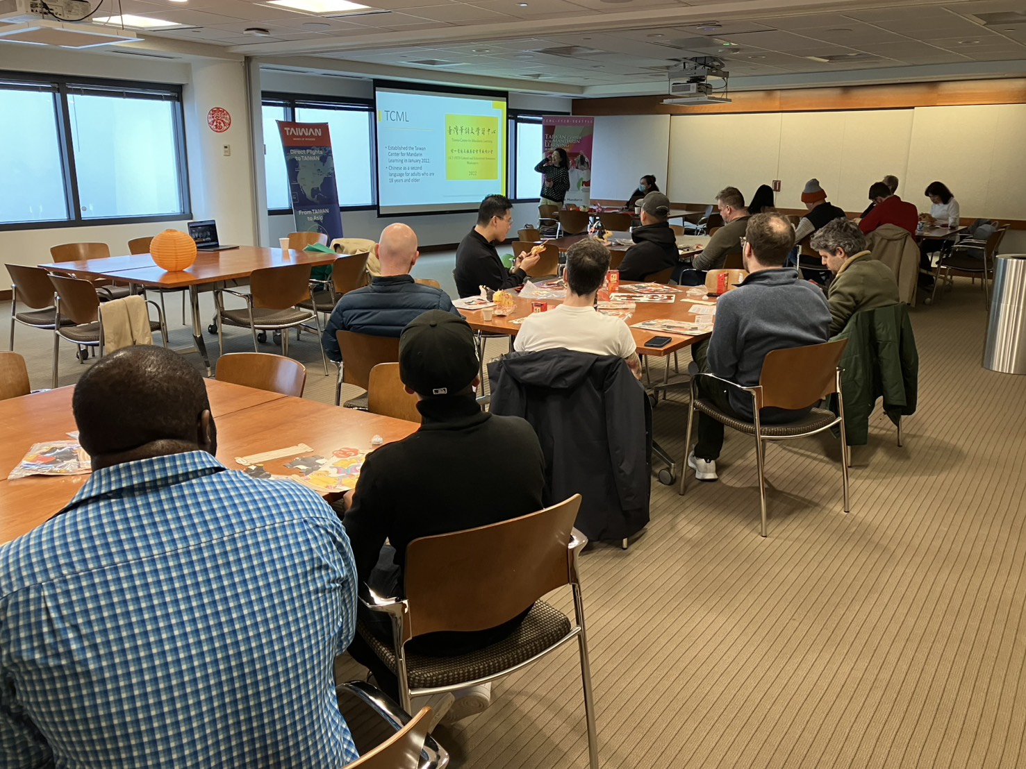 TCML-FYCD學生聆聽學校簡報