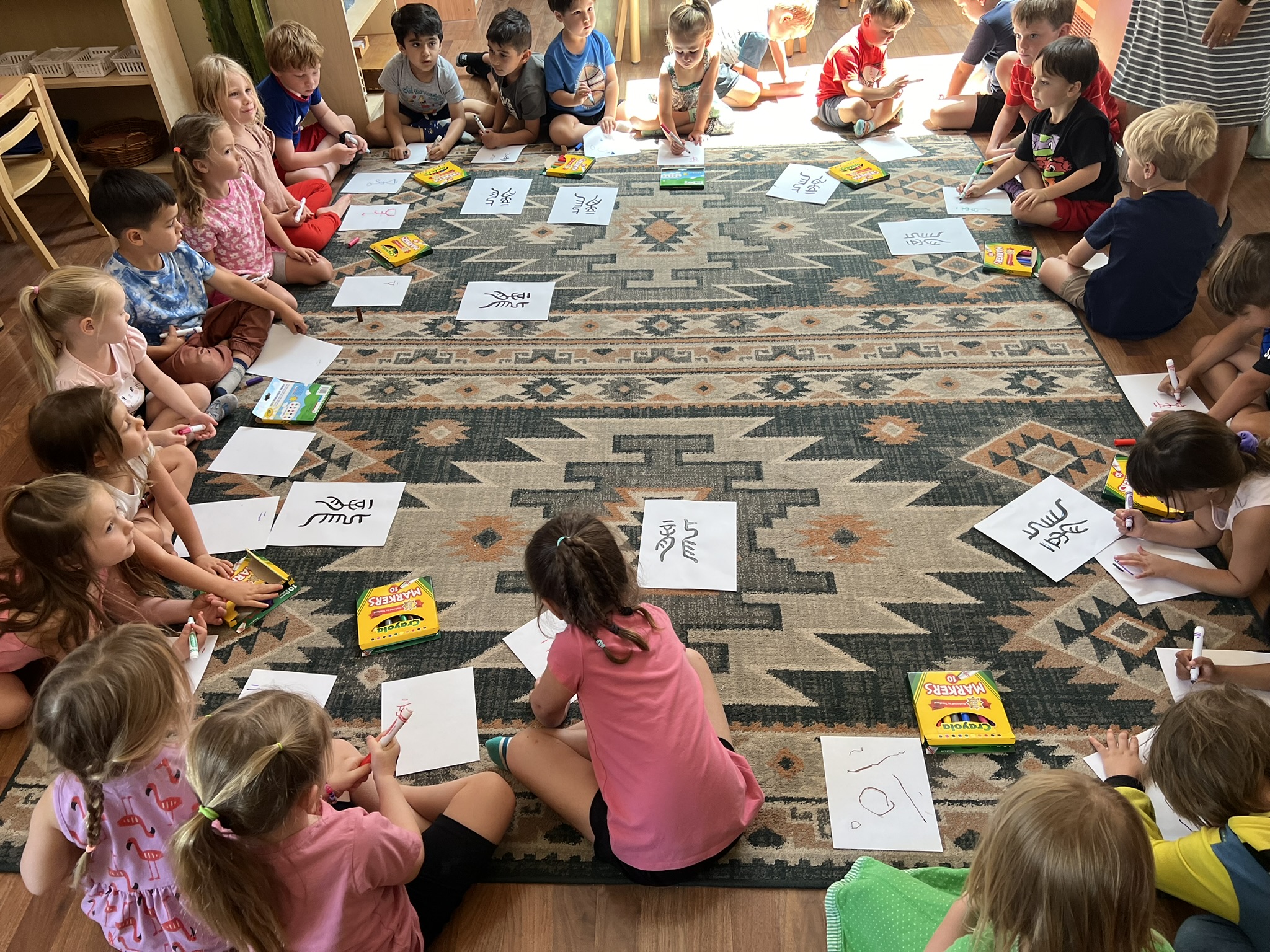 美國主流夏令營正體漢字文化教學